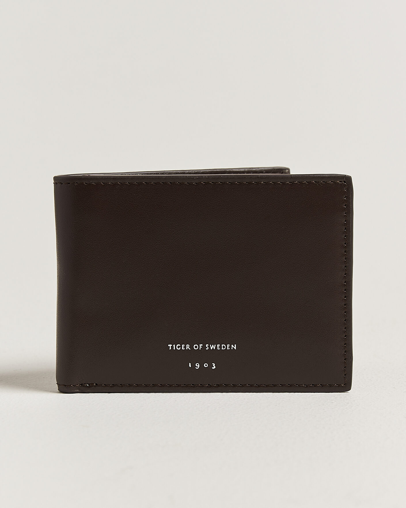 Mies | Lompakot | Tiger of Sweden | Wivalius Leather Wallet Dark Brown