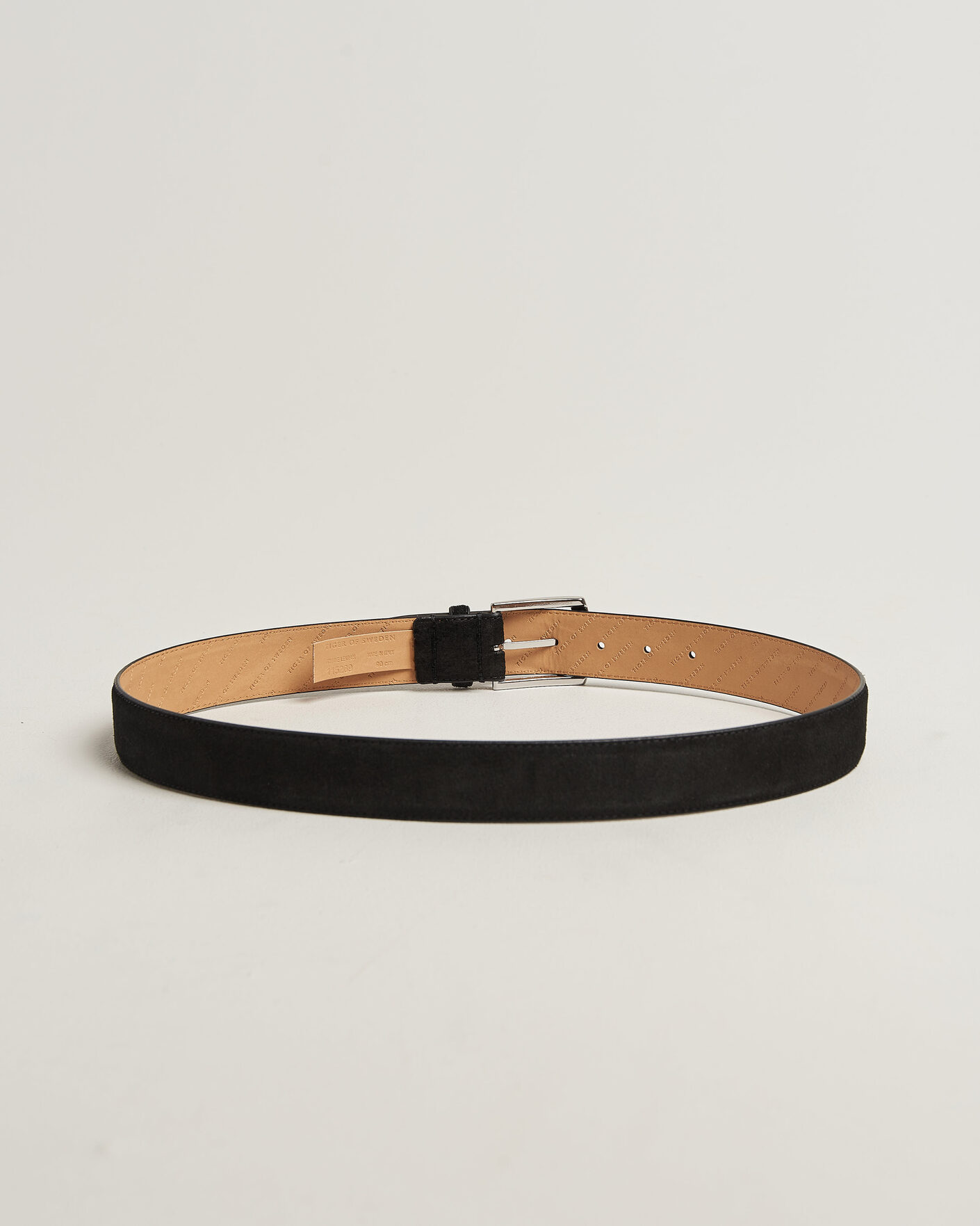 Mies | Vyöt | Tiger of Sweden | Bergstroms Suede Belt Black