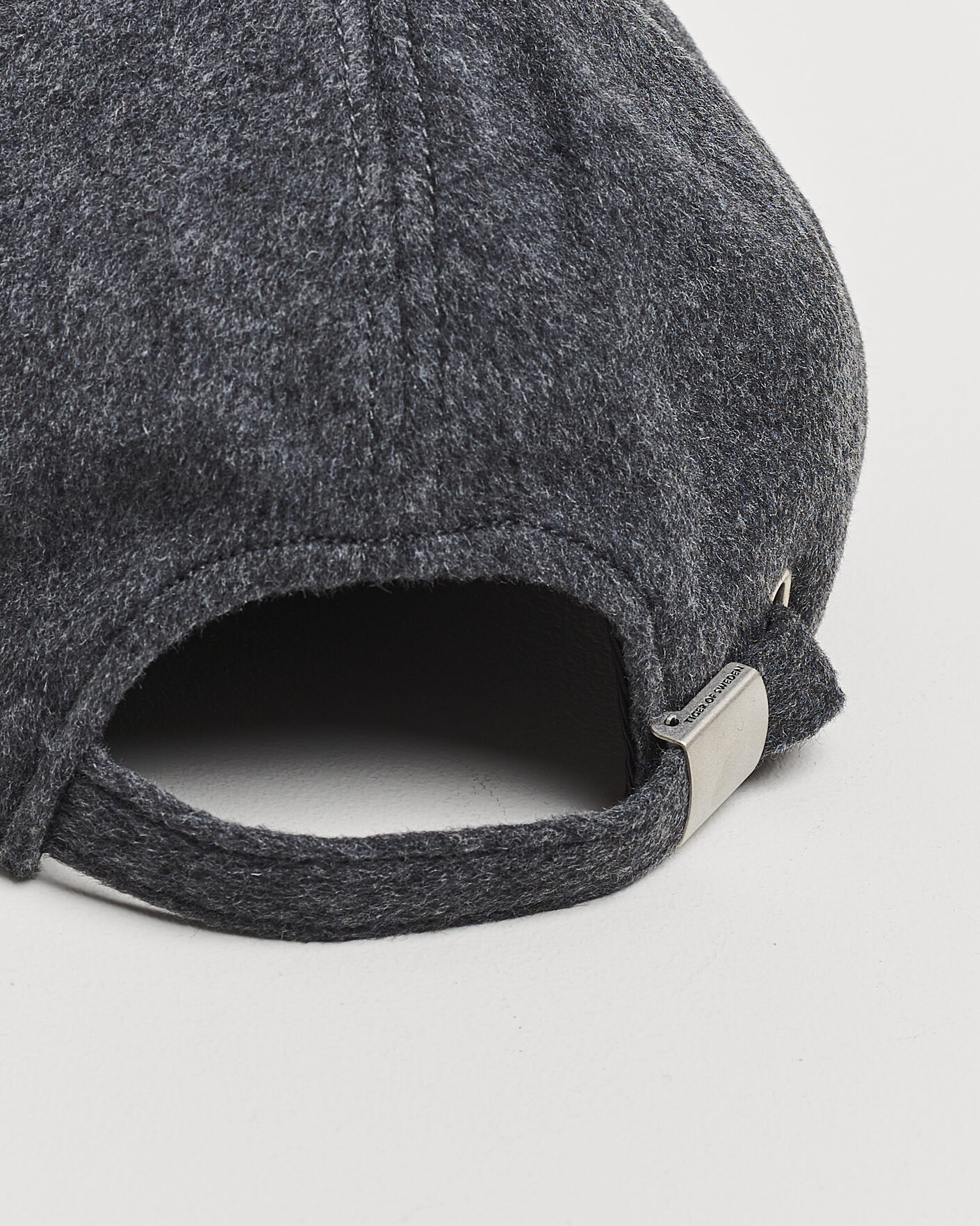 Mies | Päähineet | Tiger of Sweden | Hent Wool/Cashmere Cap Dark Grey Melange