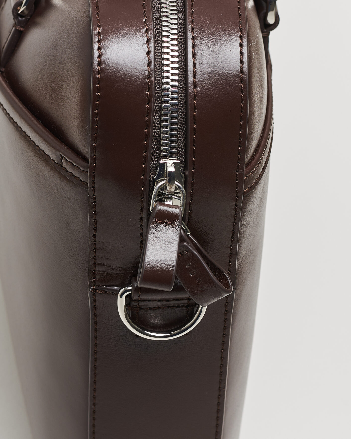 Mies | Laukut | Tiger of Sweden | Bosun Smooth Leather Briefcase Dark Brown