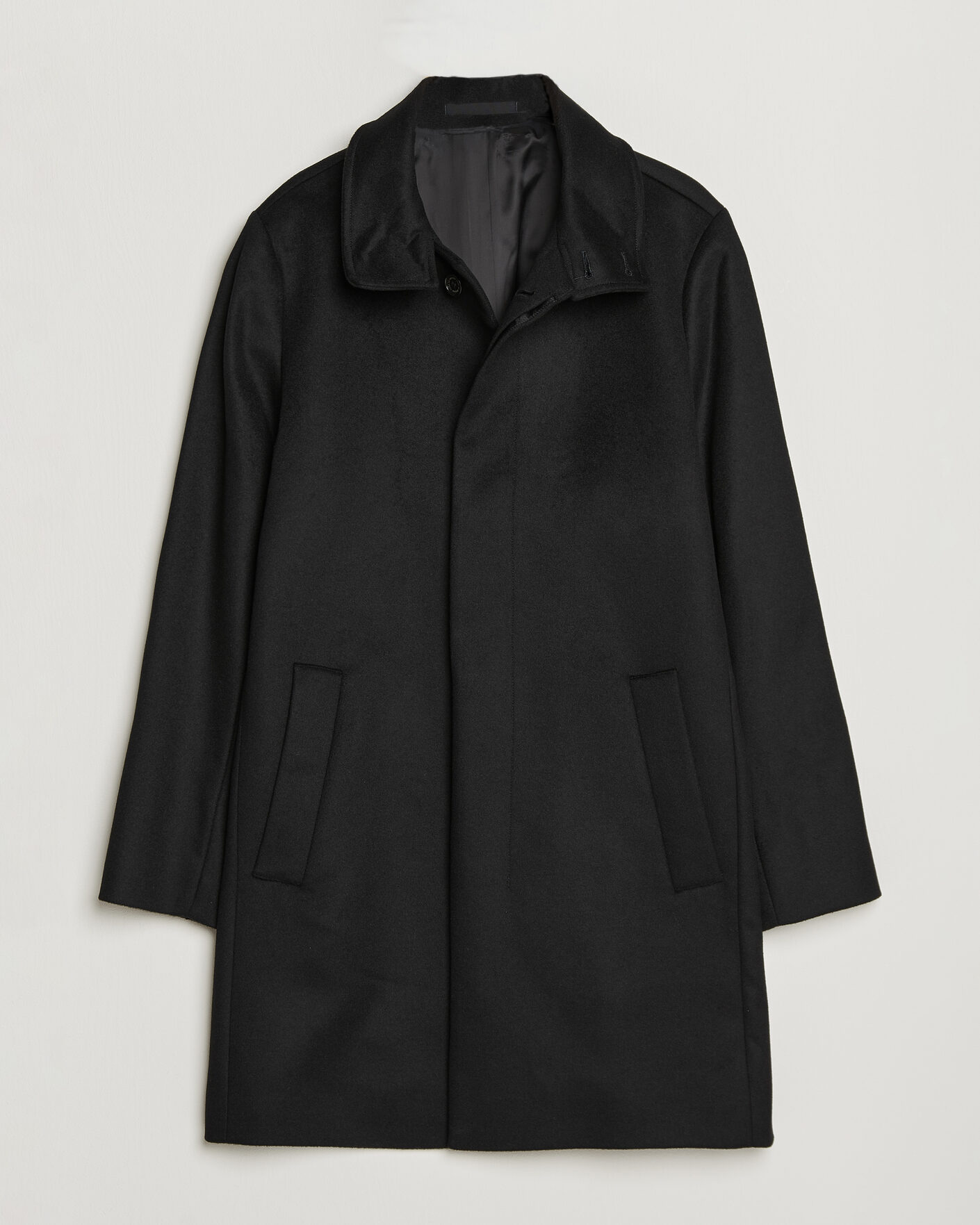 Mies | Takit | Tiger of Sweden | Aleric Wool/Cashmere Coat Black