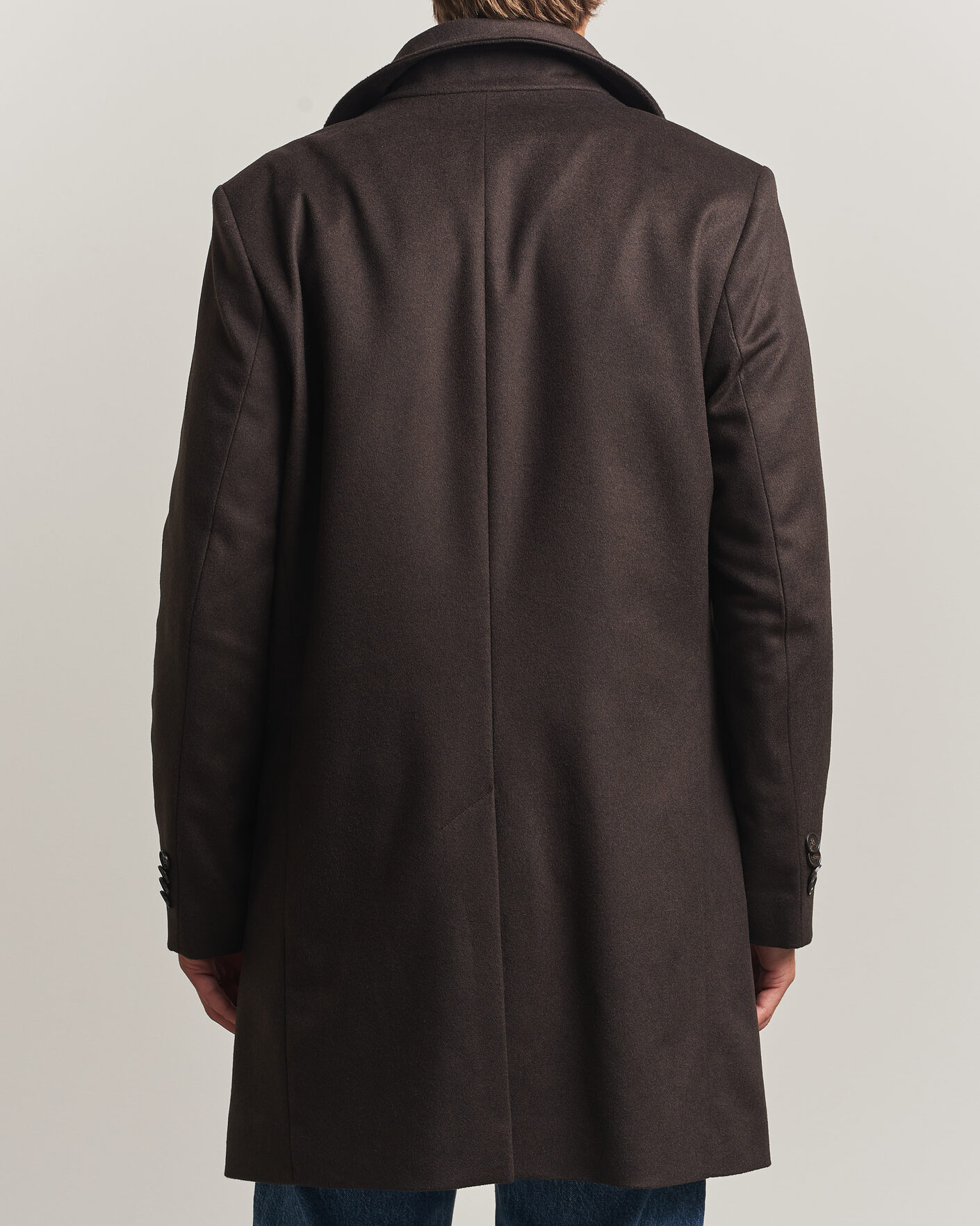 Mies | Takit | Tiger of Sweden | Aleric Wool/Cashmere Coat Espresso