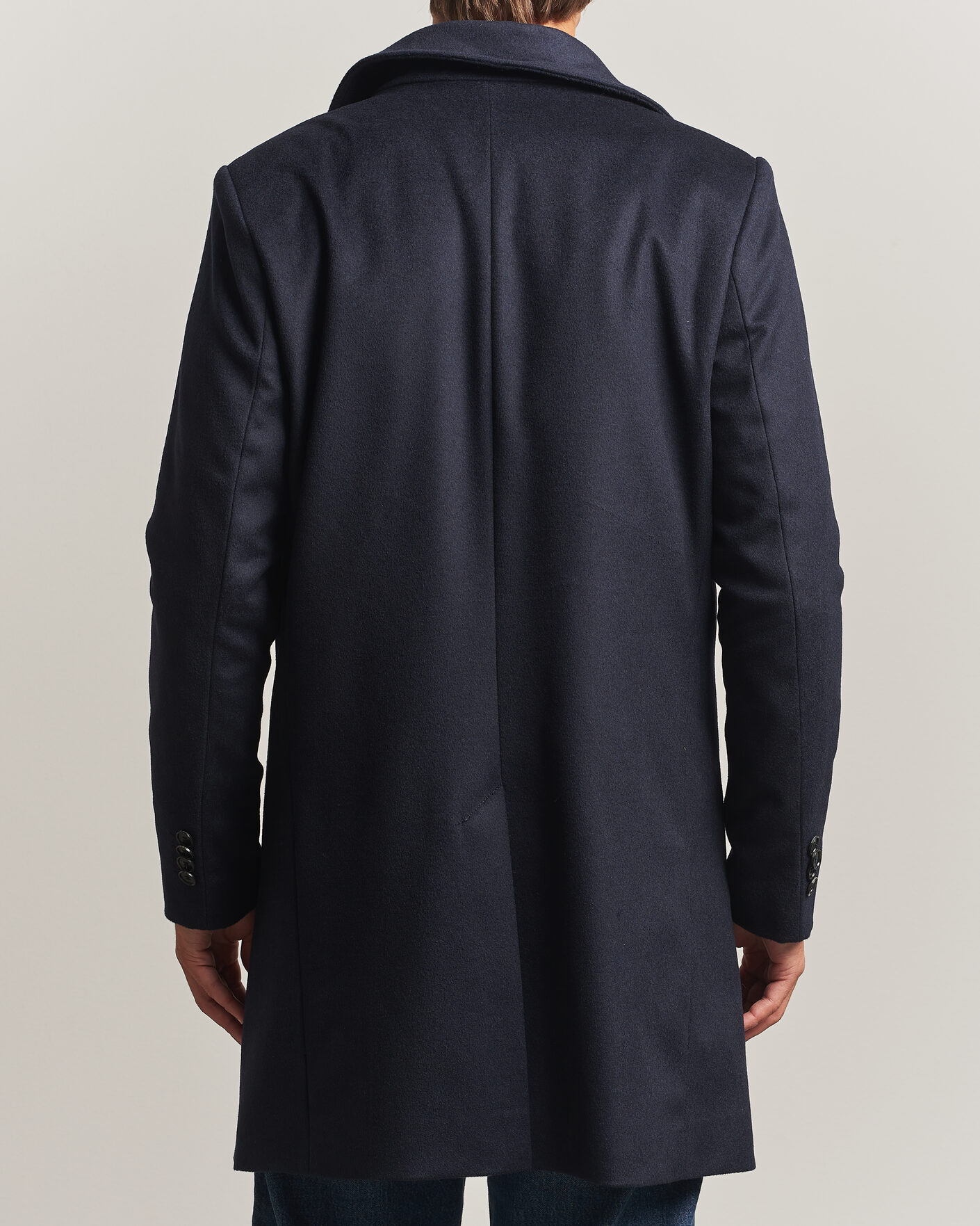 Mies | Takit | Tiger of Sweden | Aleric Wool/Cashmere Coat Light Ink