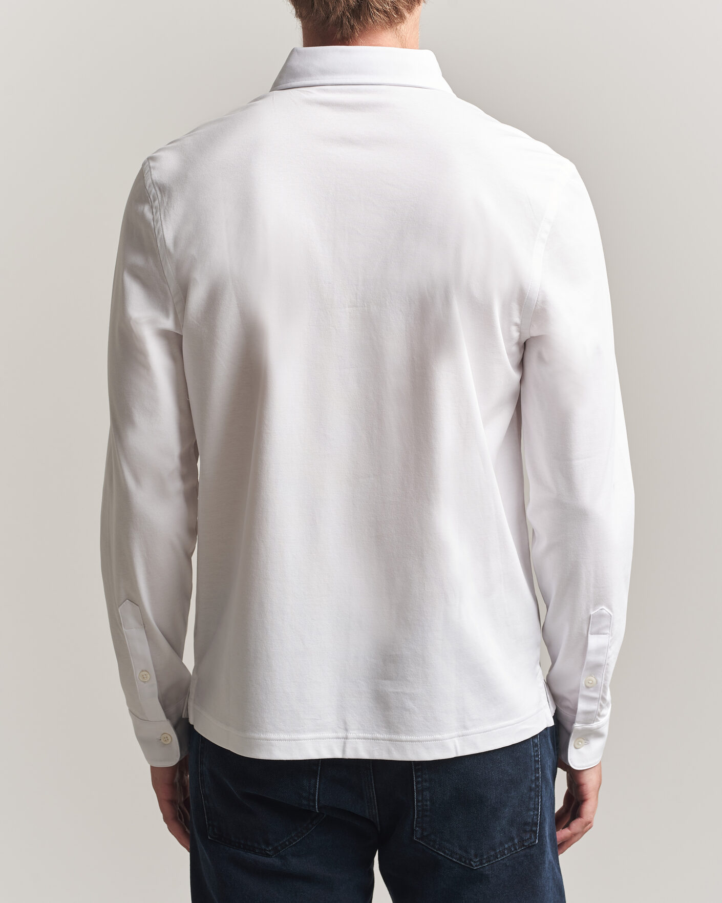 Mies | Pikeet | Tiger of Sweden | Tanner Mercerized Cotton Polo Pure White