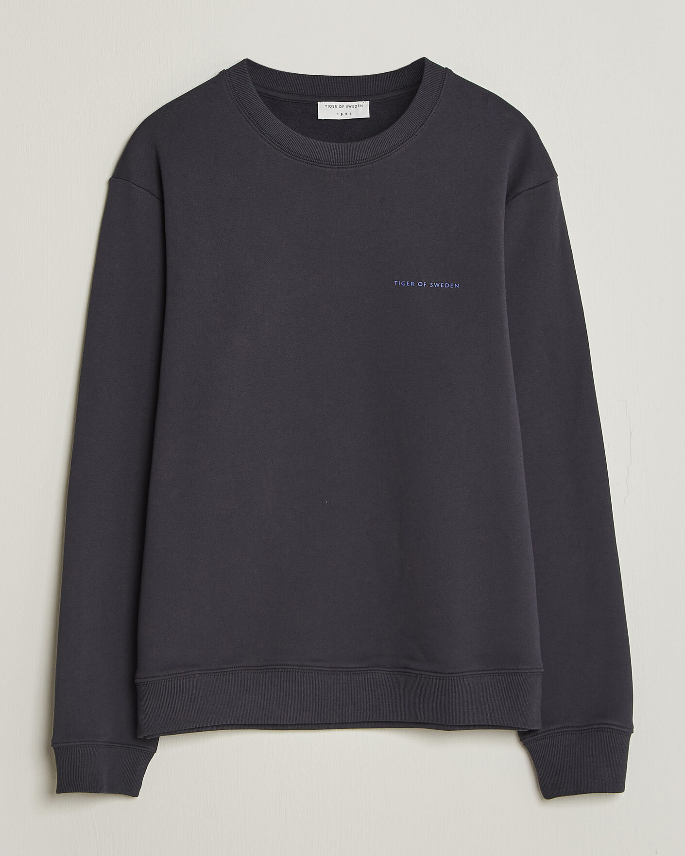 Mies | Puserot | Tiger of Sweden | Emerson Crew Neck Sweatshirt Light Ink
