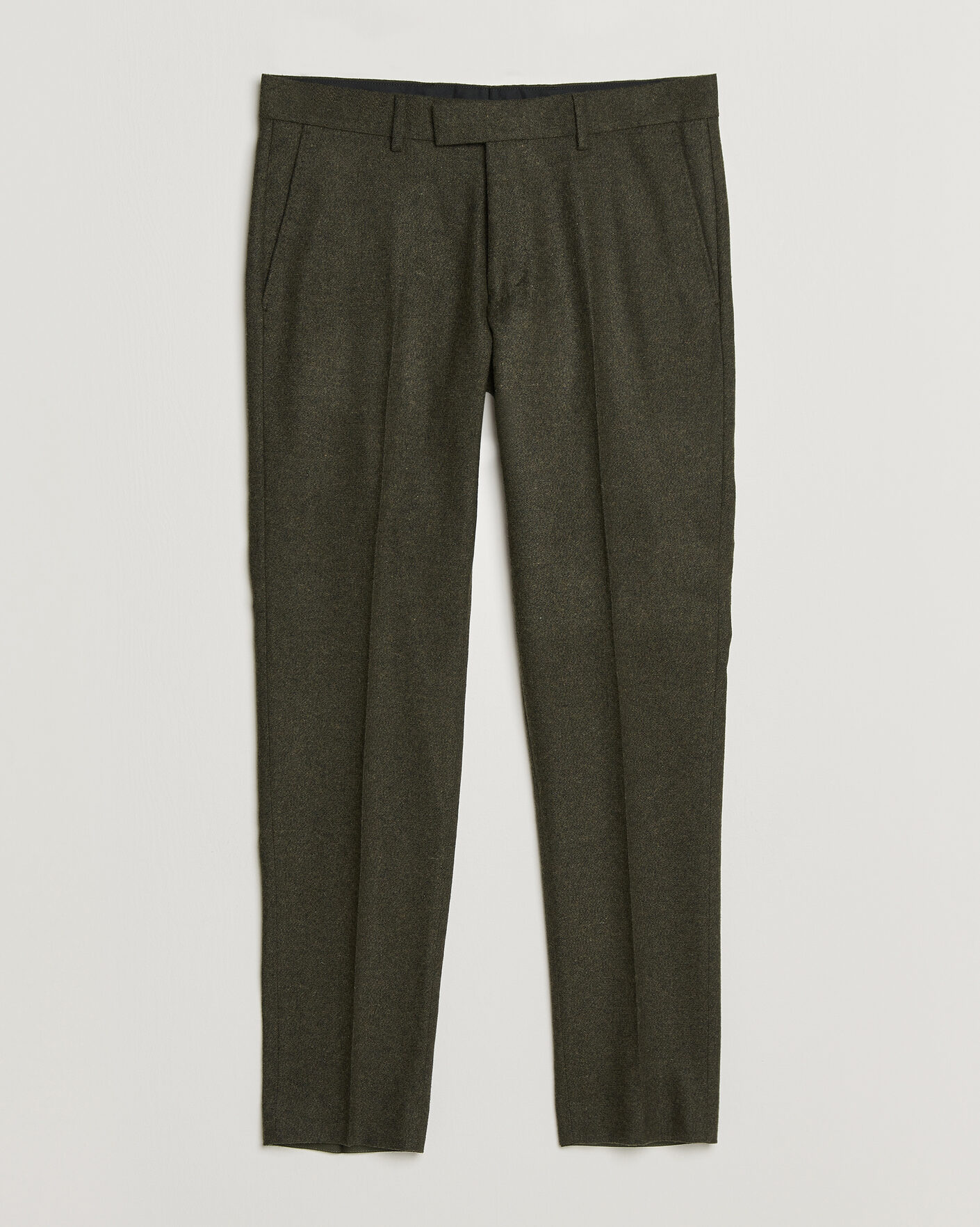 Mies | Housut | Tiger of Sweden | Tenuta Wool Flannel Suit Trousers Muted Canopy