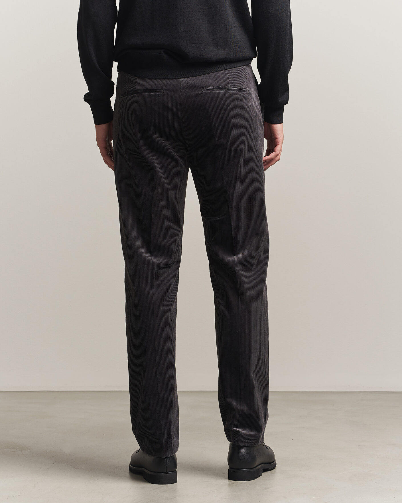 Mies | Housut | Tiger of Sweden | Tense Pleated Corduroy Trousers Phantom