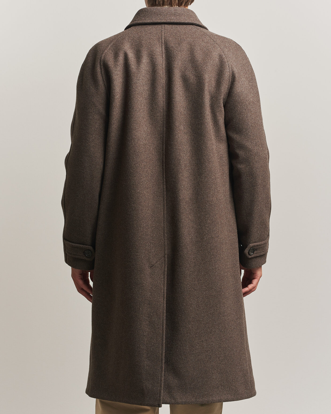 Mies | Takit | Tiger of Sweden | Carlton Wool Coat Dusty Brown