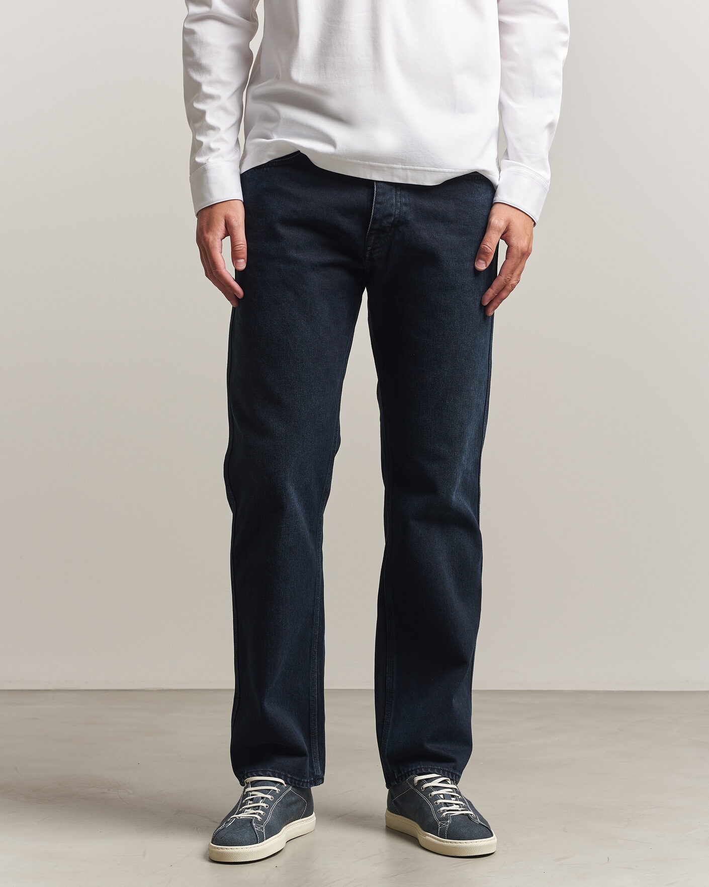 Mies | Farkut | Tiger of Sweden | Kit Jeans Black Blue