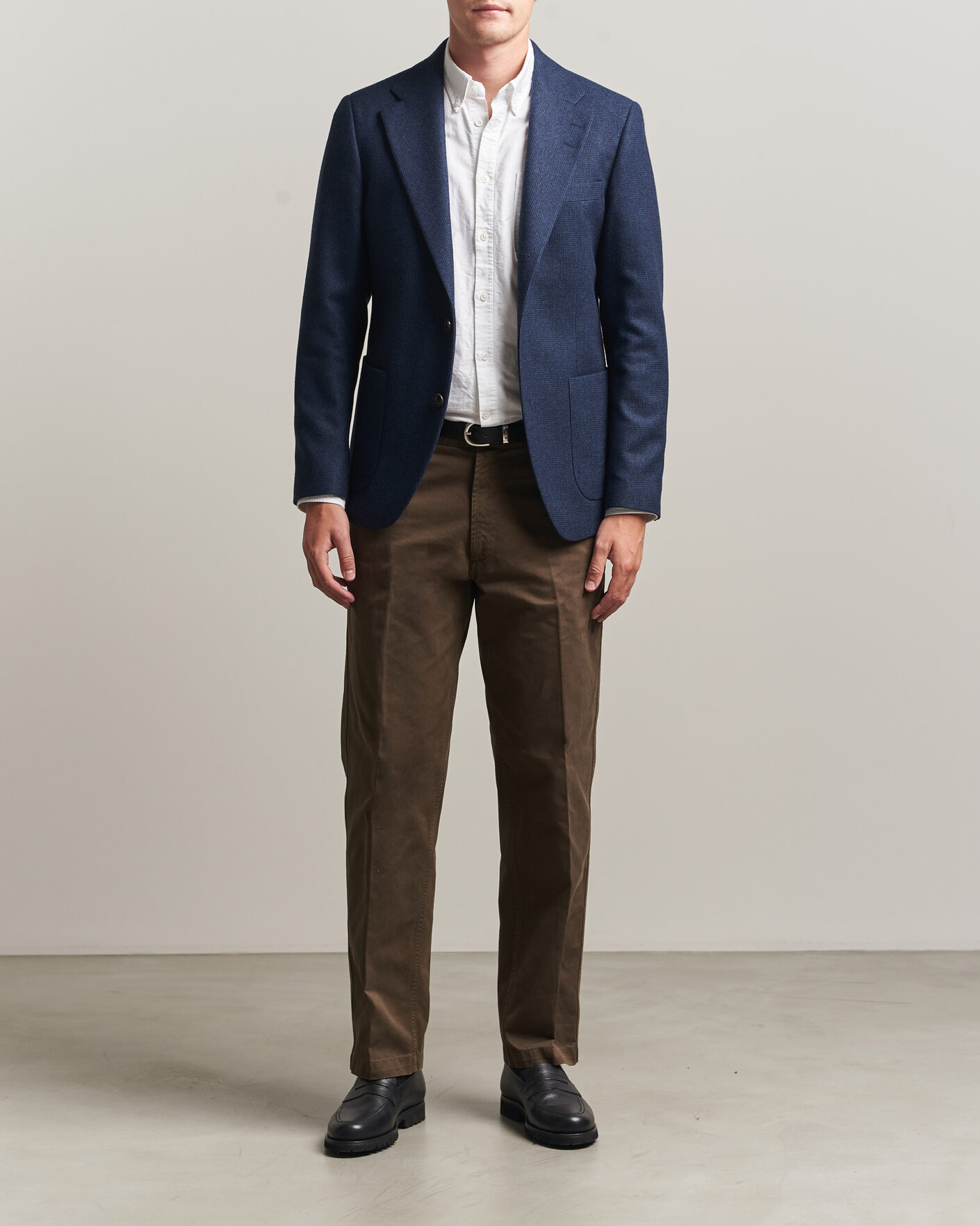 Mies | Pikkutakit | Tiger of Sweden | Easer Wool Pepita Blazer Sea