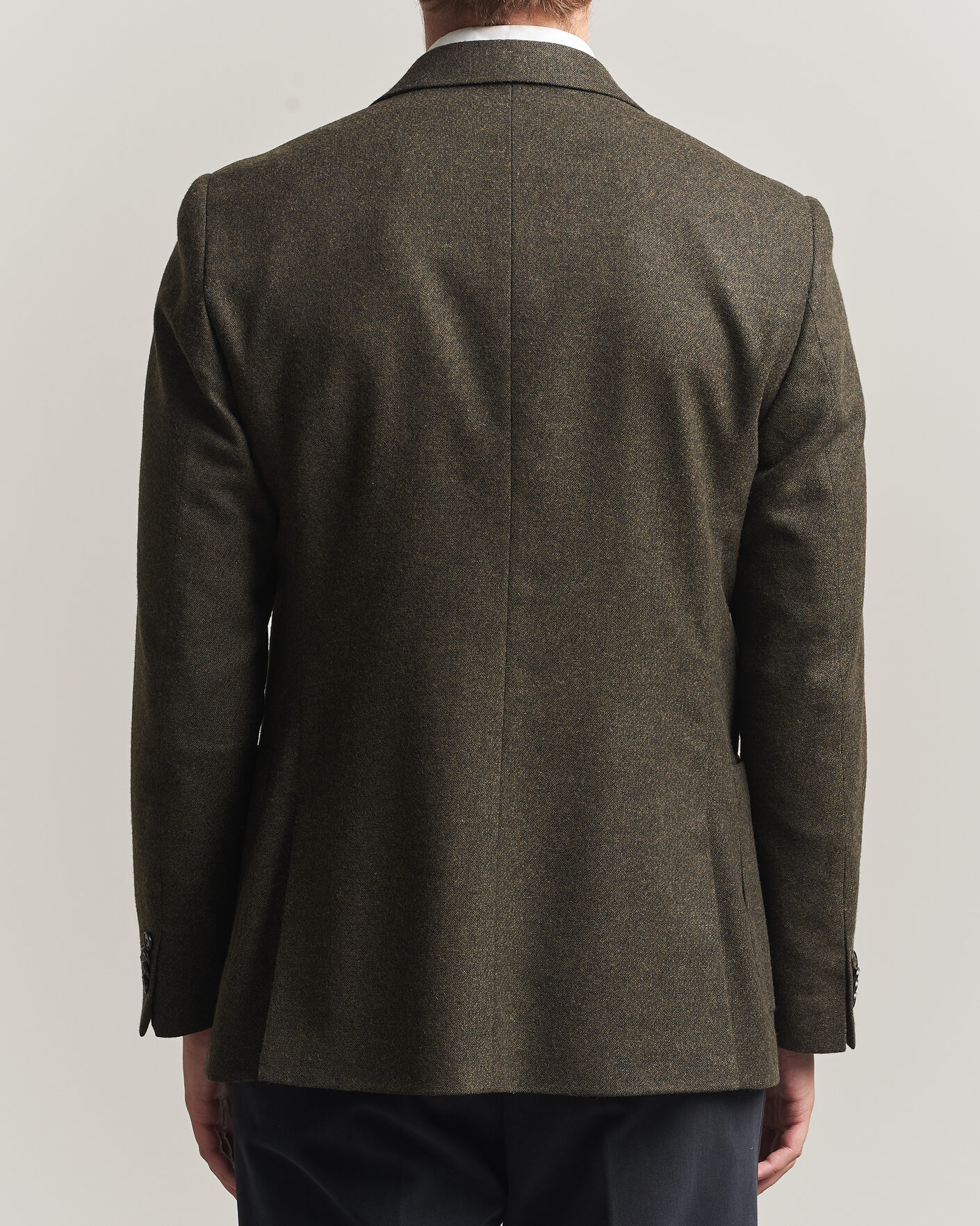 Mies | Pikkutakit | Tiger of Sweden | Justin Wool Flannel Suit Blazer Muted Canopy
