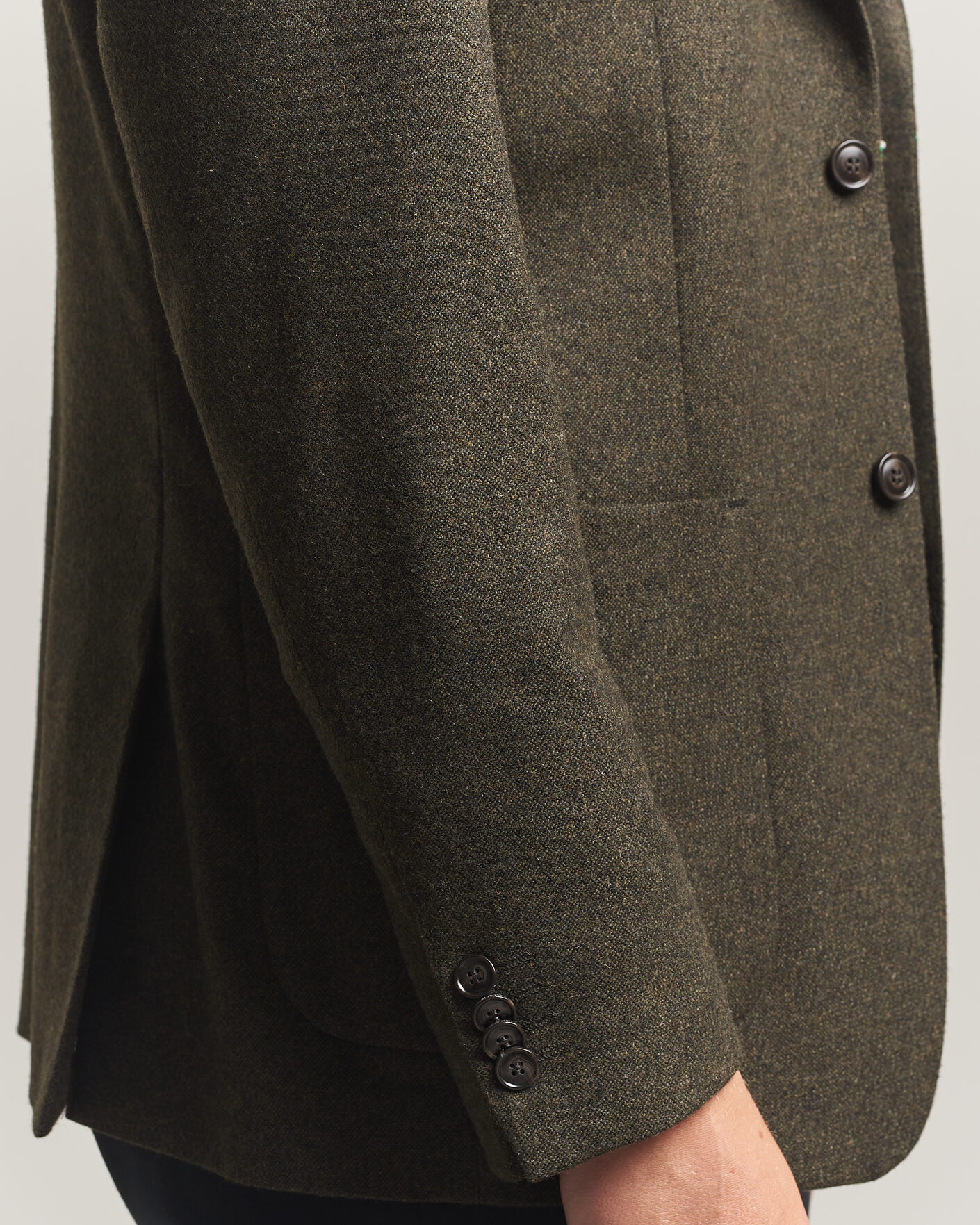 Mies | Pikkutakit | Tiger of Sweden | Justin Wool Flannel Suit Blazer Muted Canopy