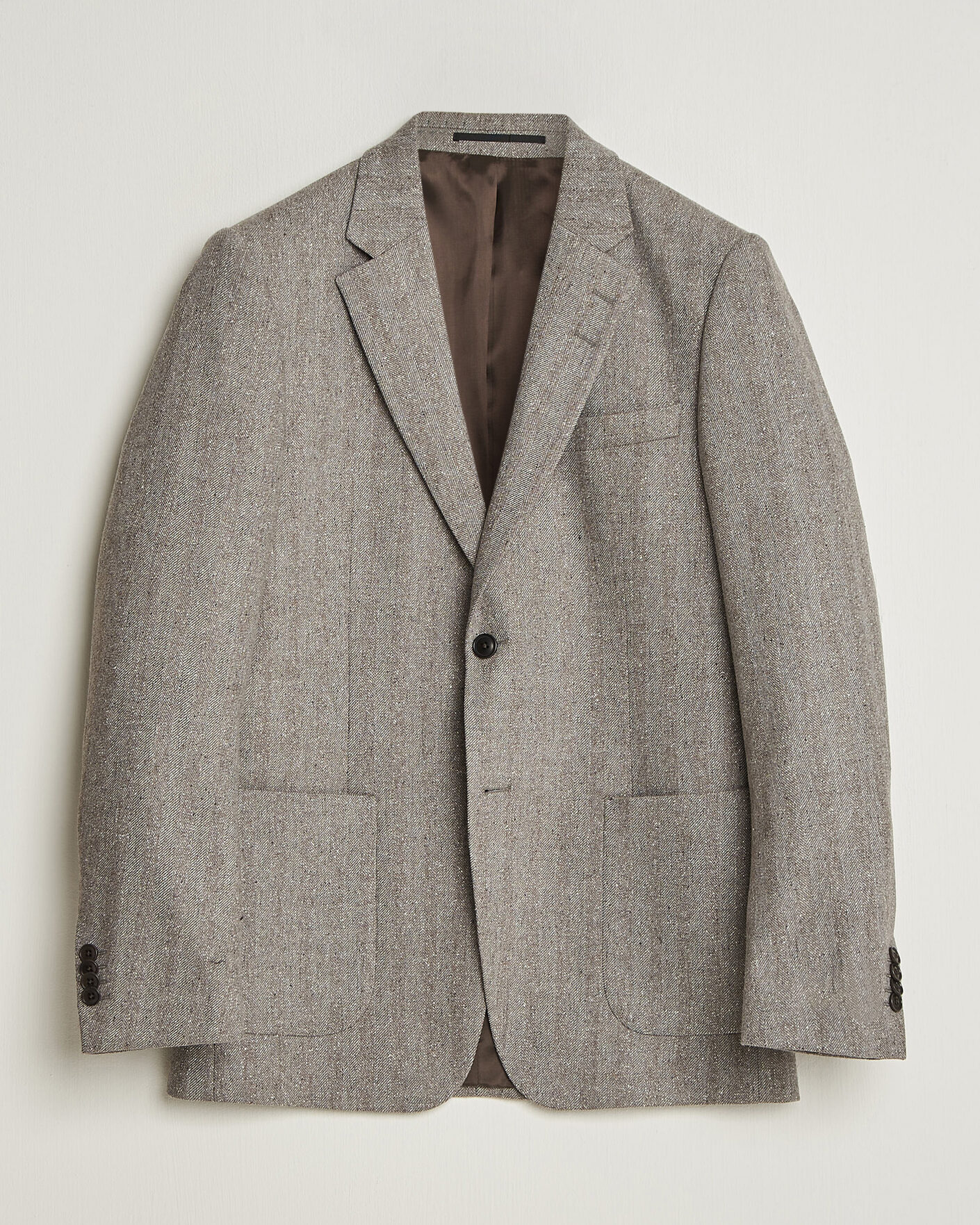 Mies | Pikkutakit | Tiger of Sweden | Justin Wool Donegal Suit Blazer Dark Stone
