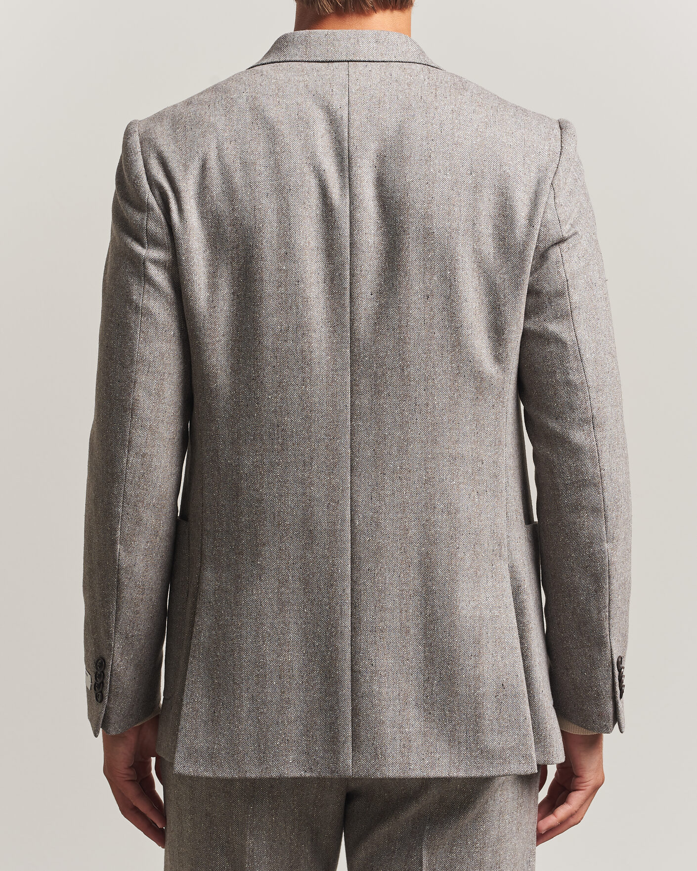 Mies | Pikkutakit | Tiger of Sweden | Justin Wool Donegal Suit Blazer Dark Stone