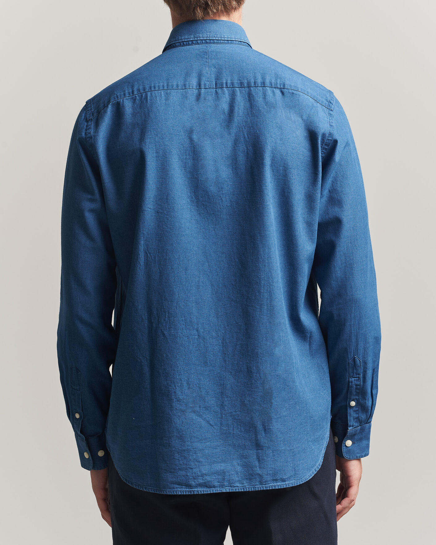 Mies | Kauluspaidat | Tiger of Sweden | Bjorn Denim Shirt Blue