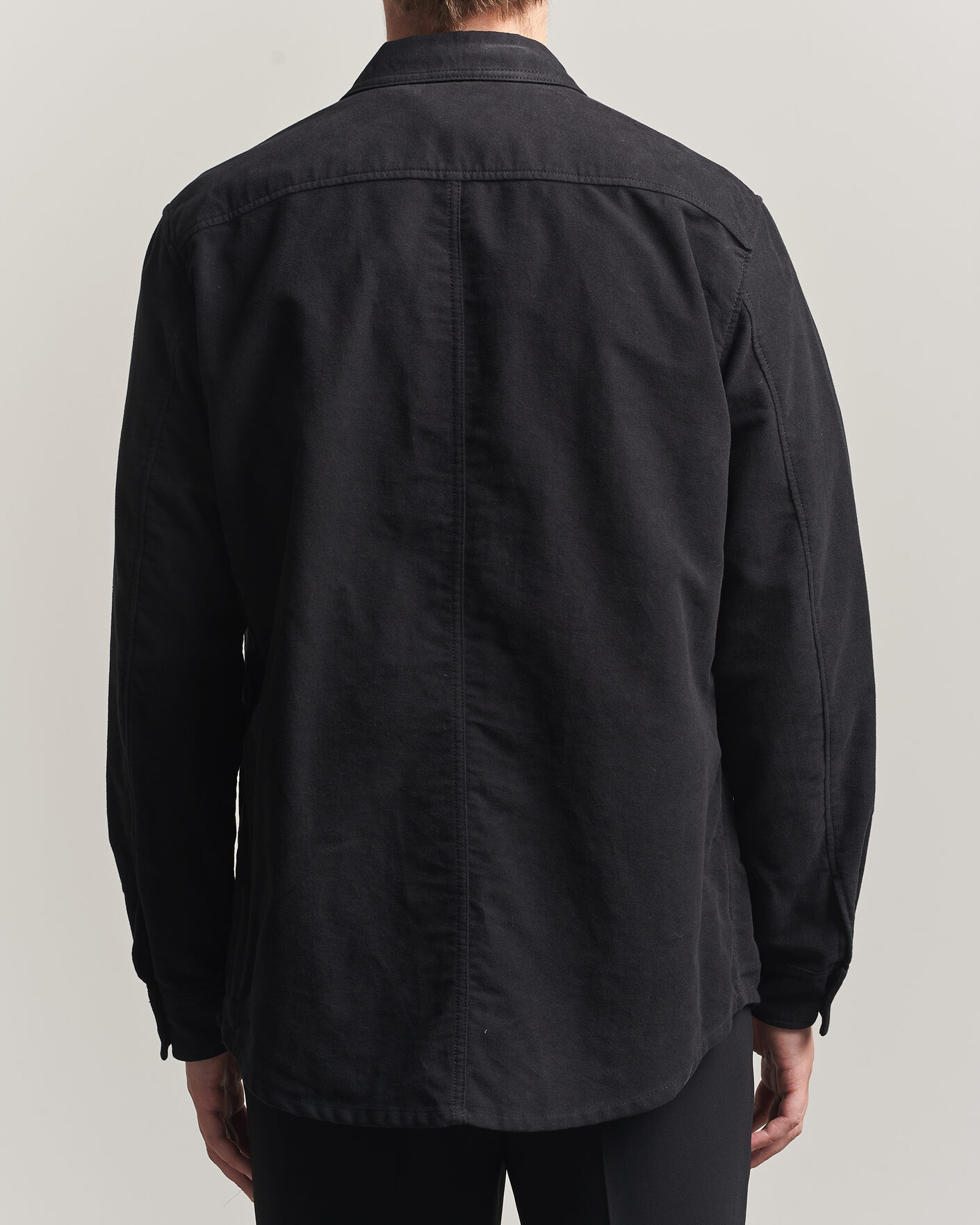 Mies | Kauluspaidat | Tiger of Sweden | Bishop Cotton Overshirt Black