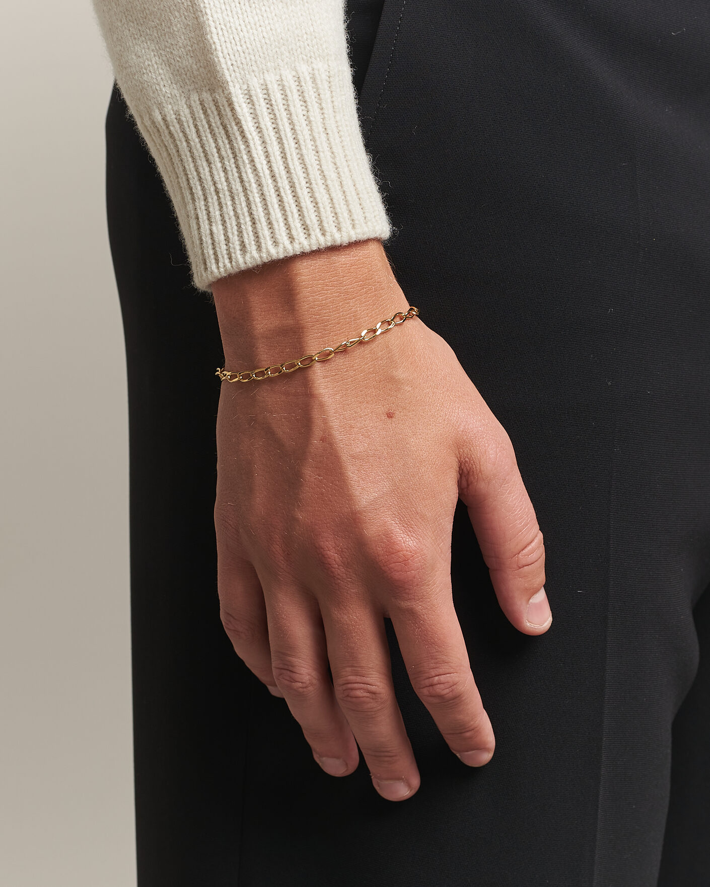 Mies | Korut | Tom Wood | Arlo Medium Bracelet Gold