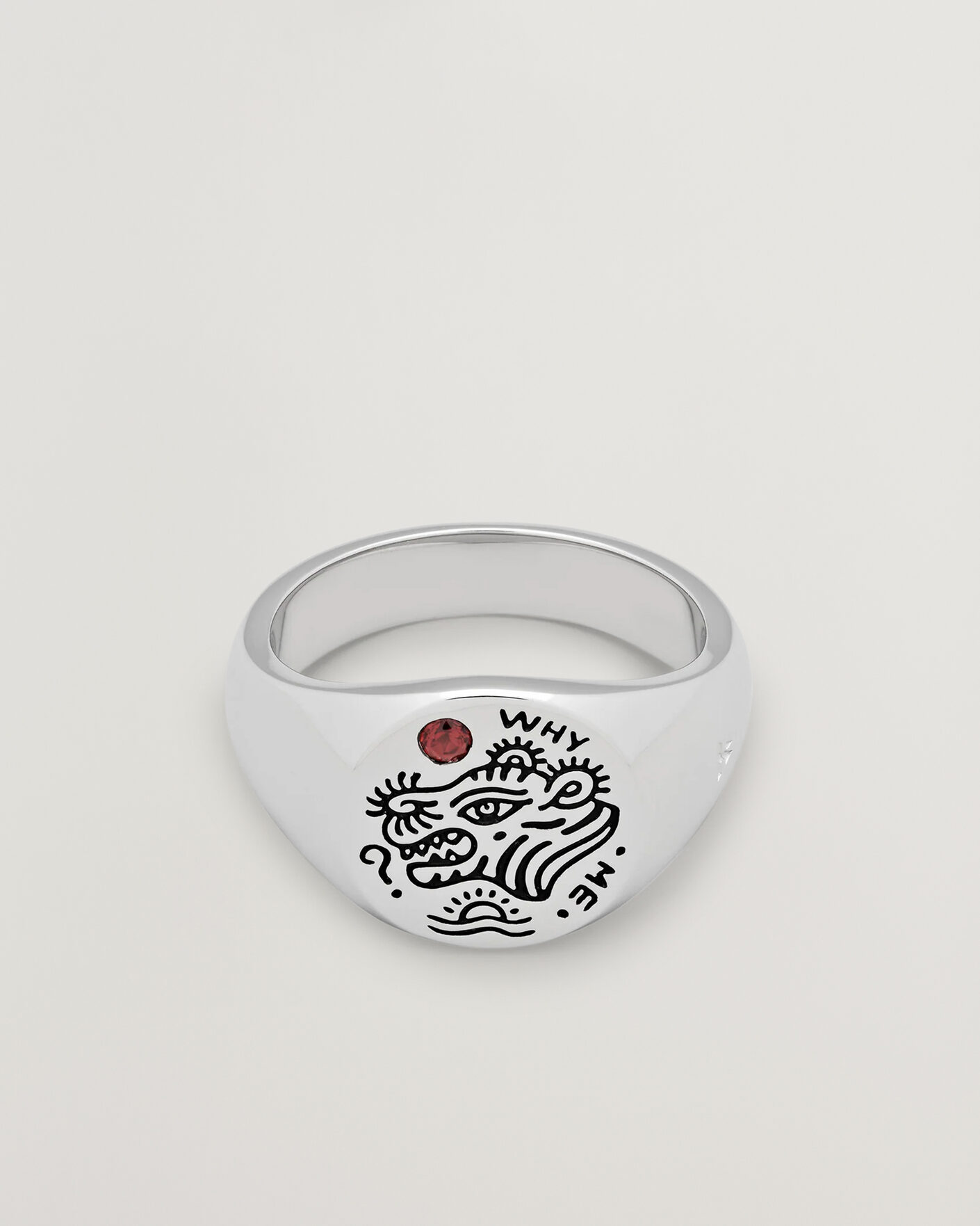 Mies | Korut | Tom Wood | Why Me Ring Silver