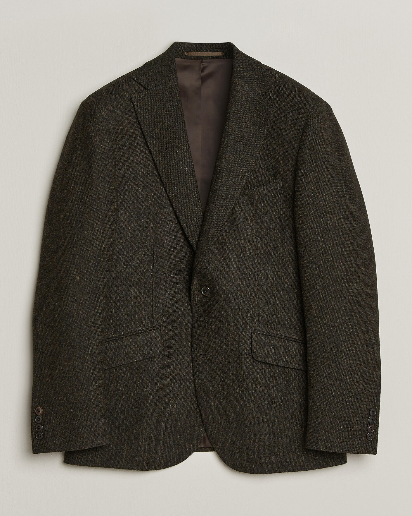 Mies | Pikkutakit | Walker Slater | Edward Shetland Wool Donegal Blazer Brown
