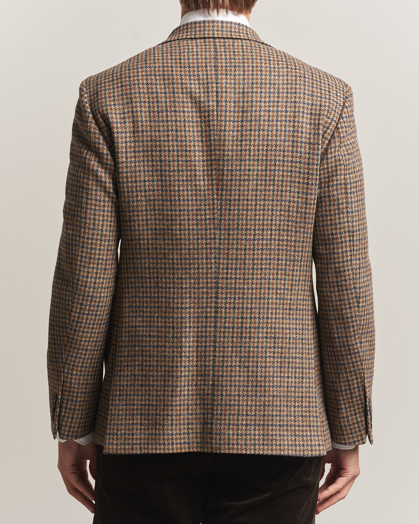 Mies | Pikkutakit | Walker Slater | Edward Lambswool Puppytooth Blazer Sandstone