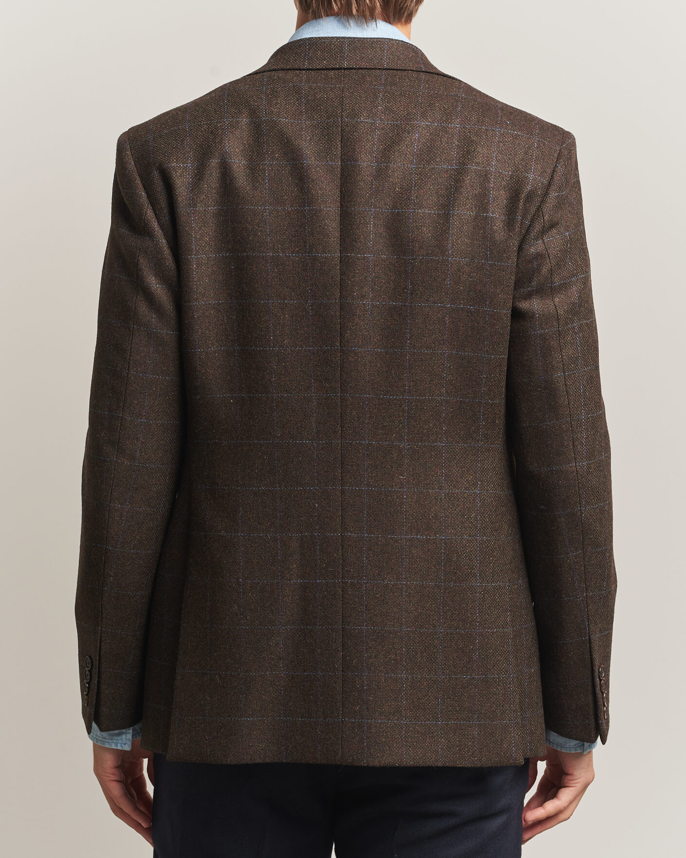 Mies | Pikkutakit | Walker Slater | Edward Lambswool Windowpane Blazer Brown