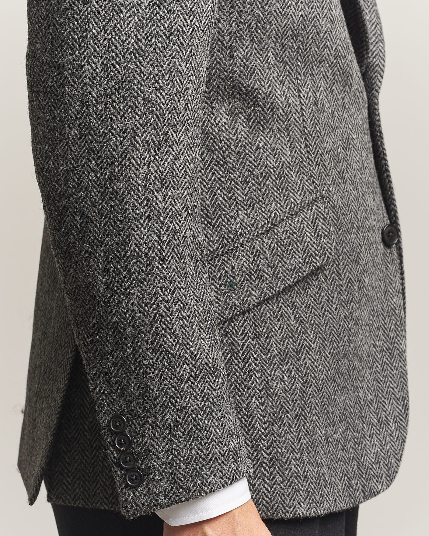 Mies | Pikkutakit | Walker Slater | Edward Harris Tweed Herringbone Blazer Charcoal