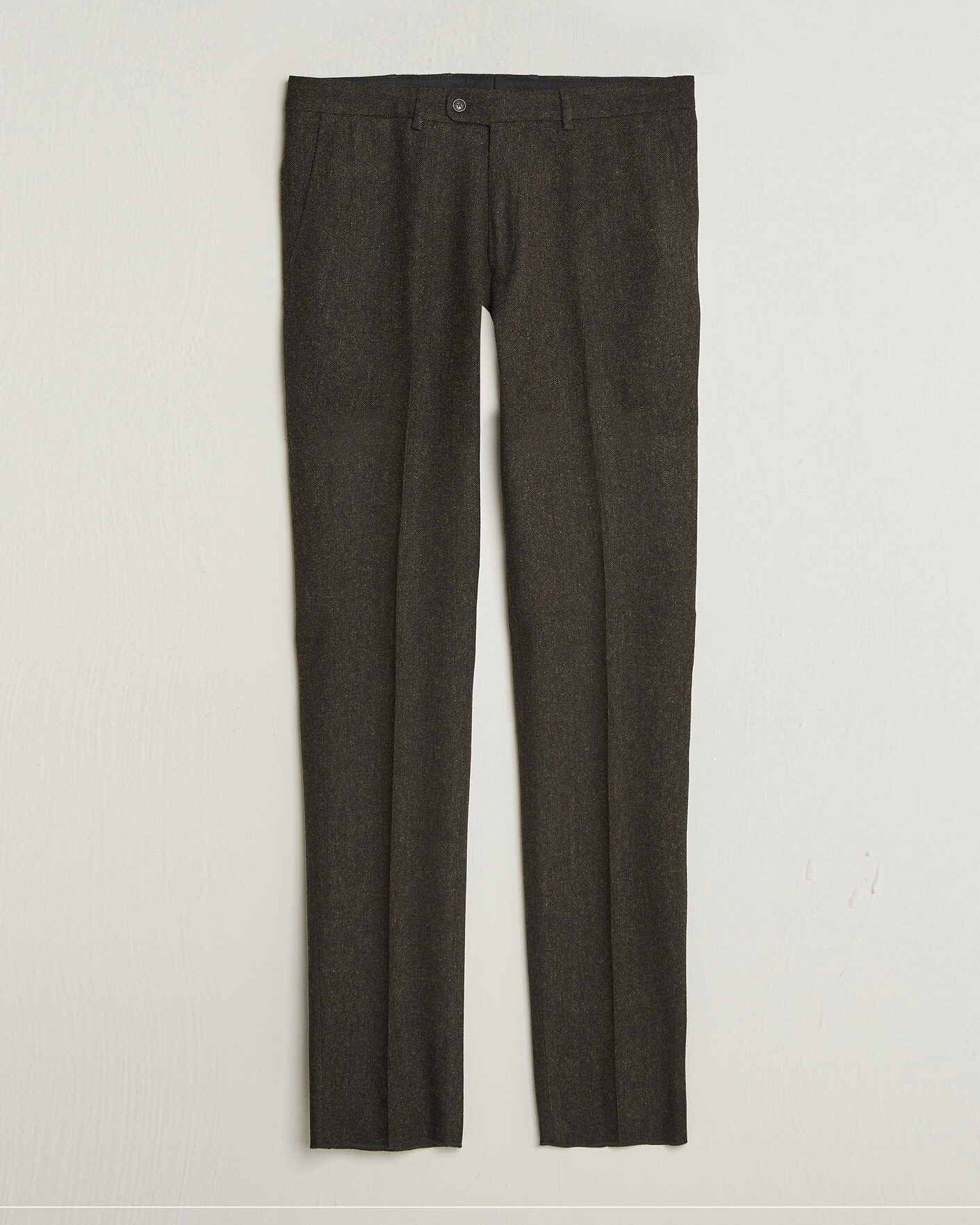 Mies | Housut | Walker Slater | Edward Shetland Wool Donegal Trousers Brown