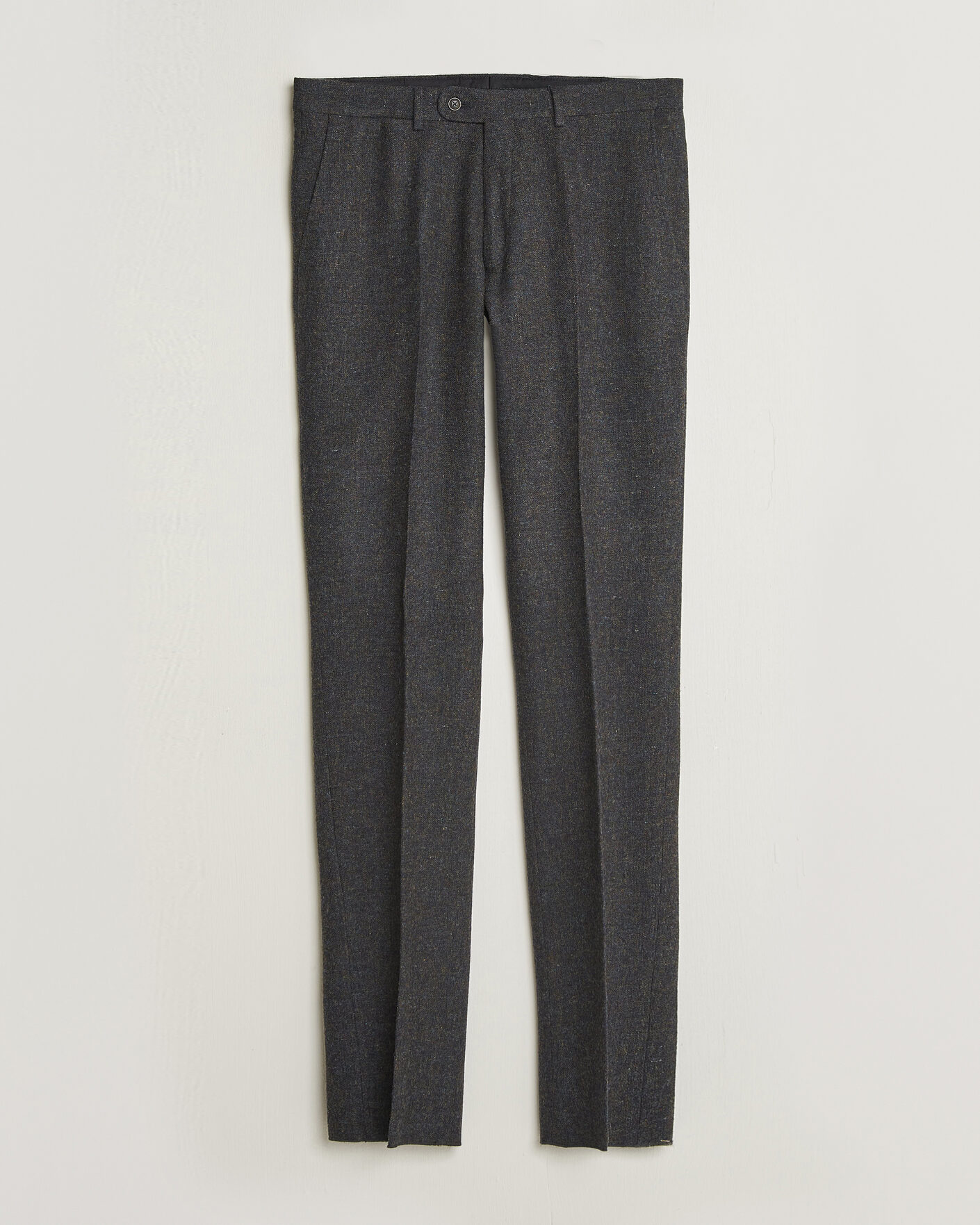 Mies | Housut | Walker Slater | Edward Shetland Wool Donegal Trousers Navy