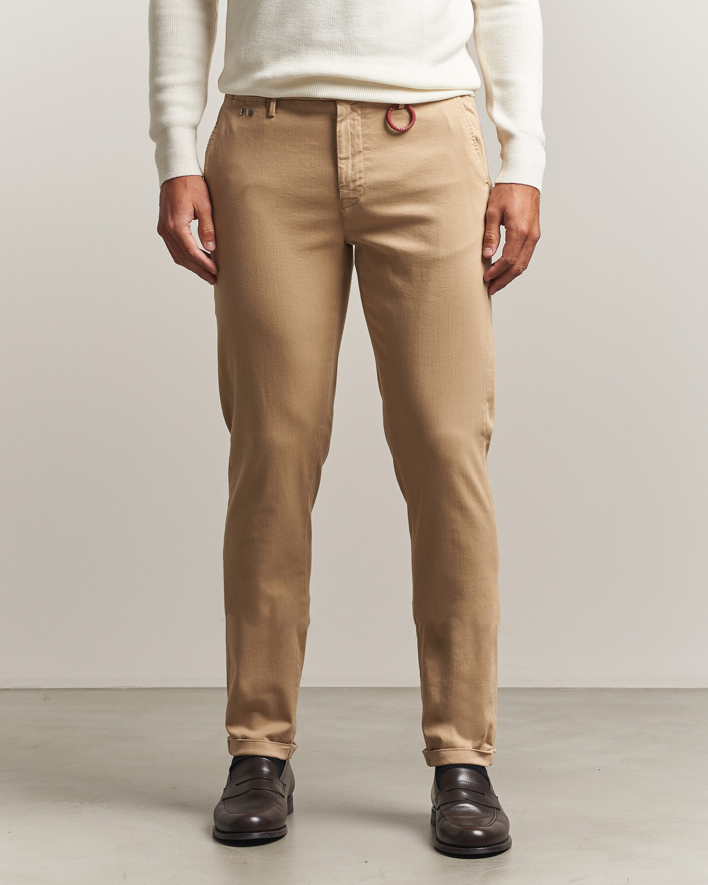 Mies | Housut | Tramarossa | Luis Superstrech Cotton Chino Beige