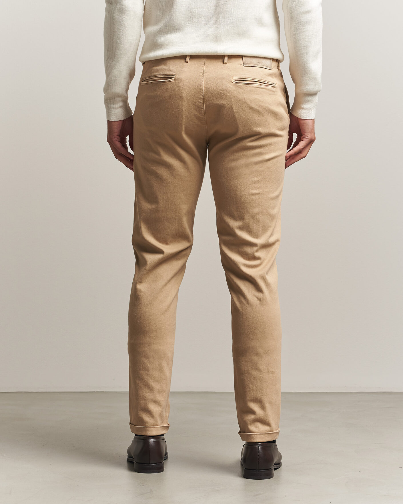 Mies | Housut | Tramarossa | Luis Superstrech Cotton Chino Beige