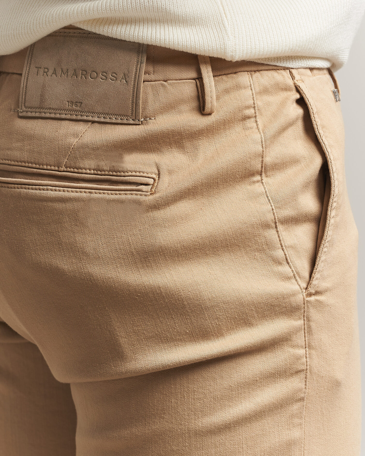 Mies | Housut | Tramarossa | Luis Superstrech Cotton Chino Beige
