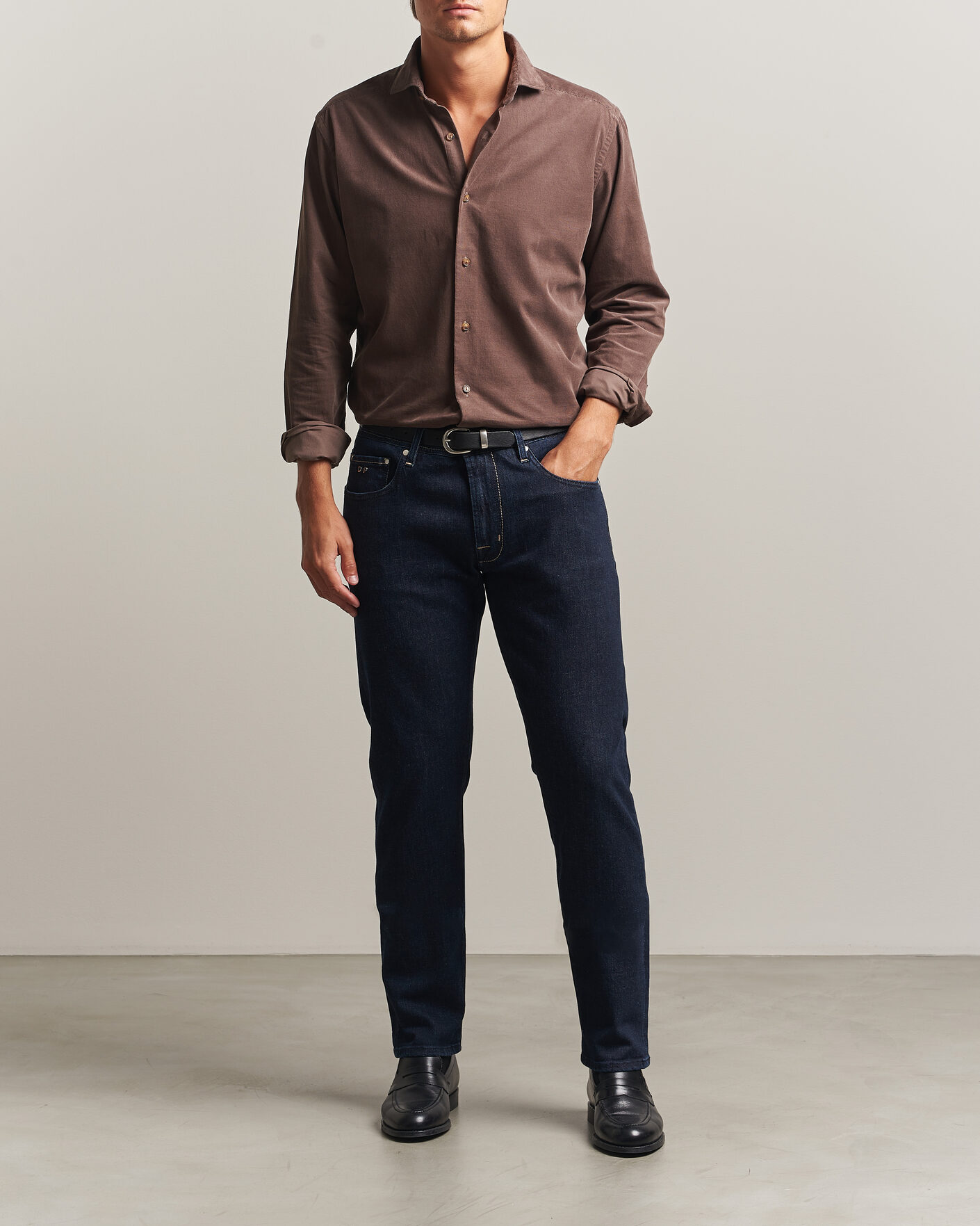 Mies | Farkut | Tramarossa | Michelangelo Stretch Jeans Dark Blue