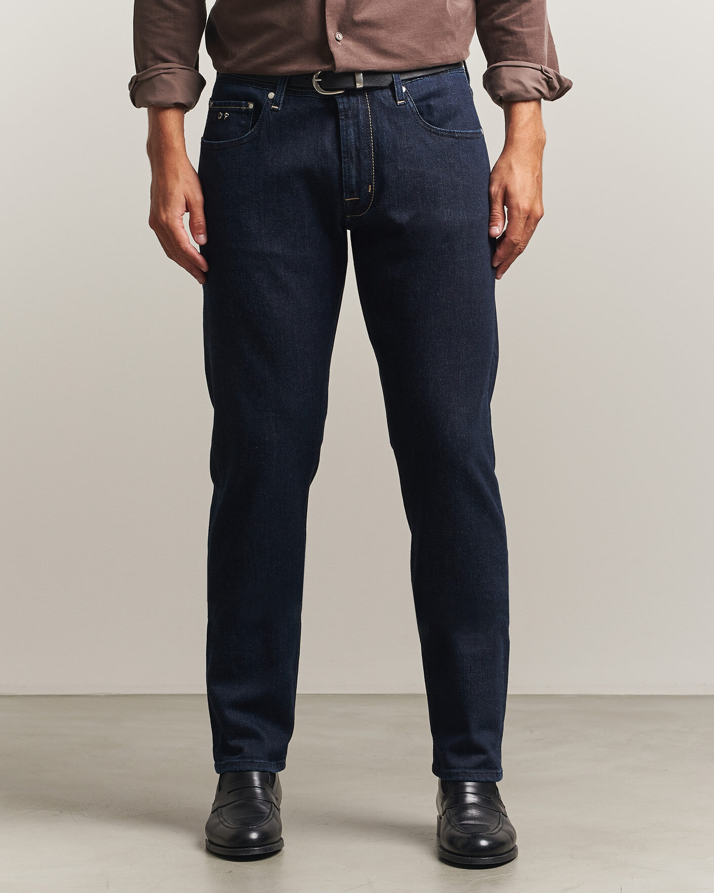 Mies | Farkut | Tramarossa | Michelangelo Stretch Jeans Dark Blue