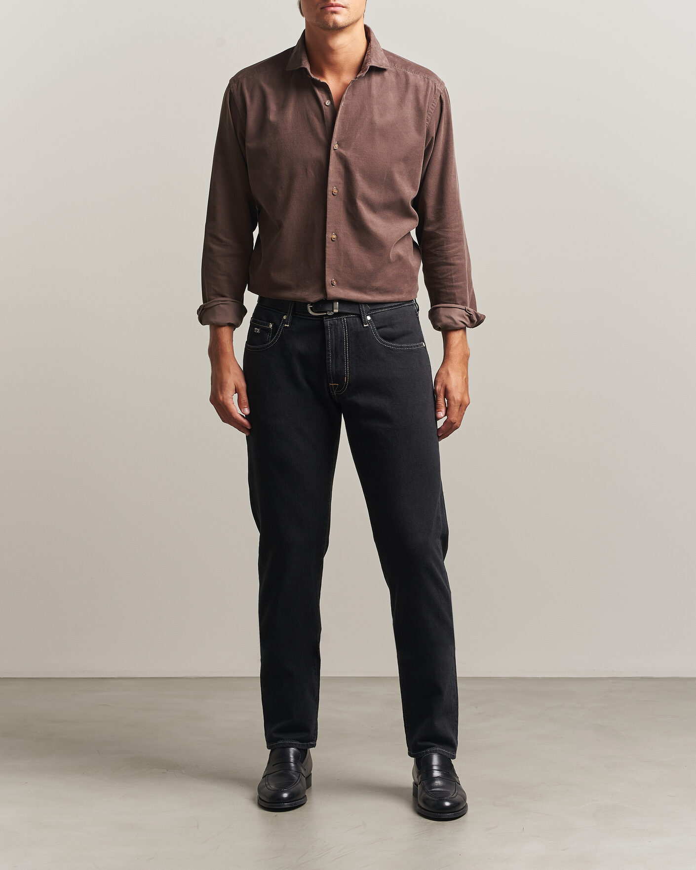 Mies | Farkut | Tramarossa | Michelangelo Stretch Jeans Black