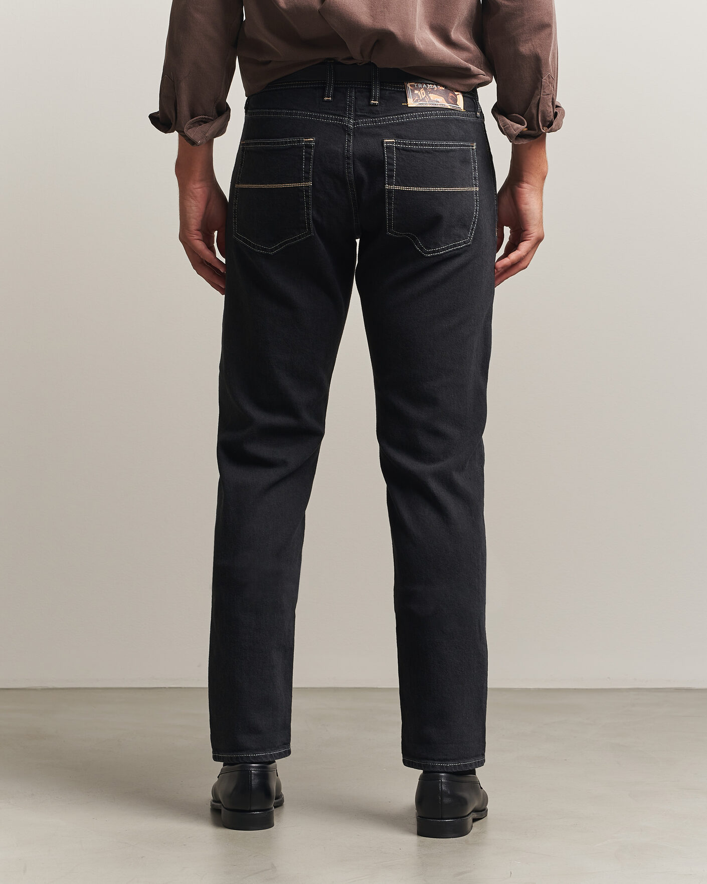 Mies | Farkut | Tramarossa | Michelangelo Stretch Jeans Black