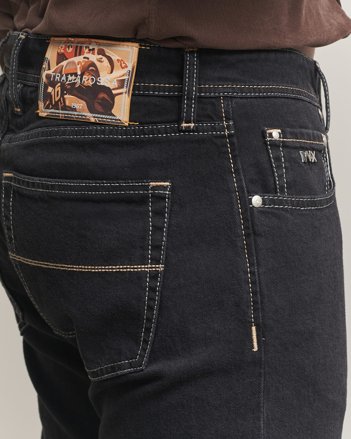 Mies | Farkut | Tramarossa | Michelangelo Stretch Jeans Black