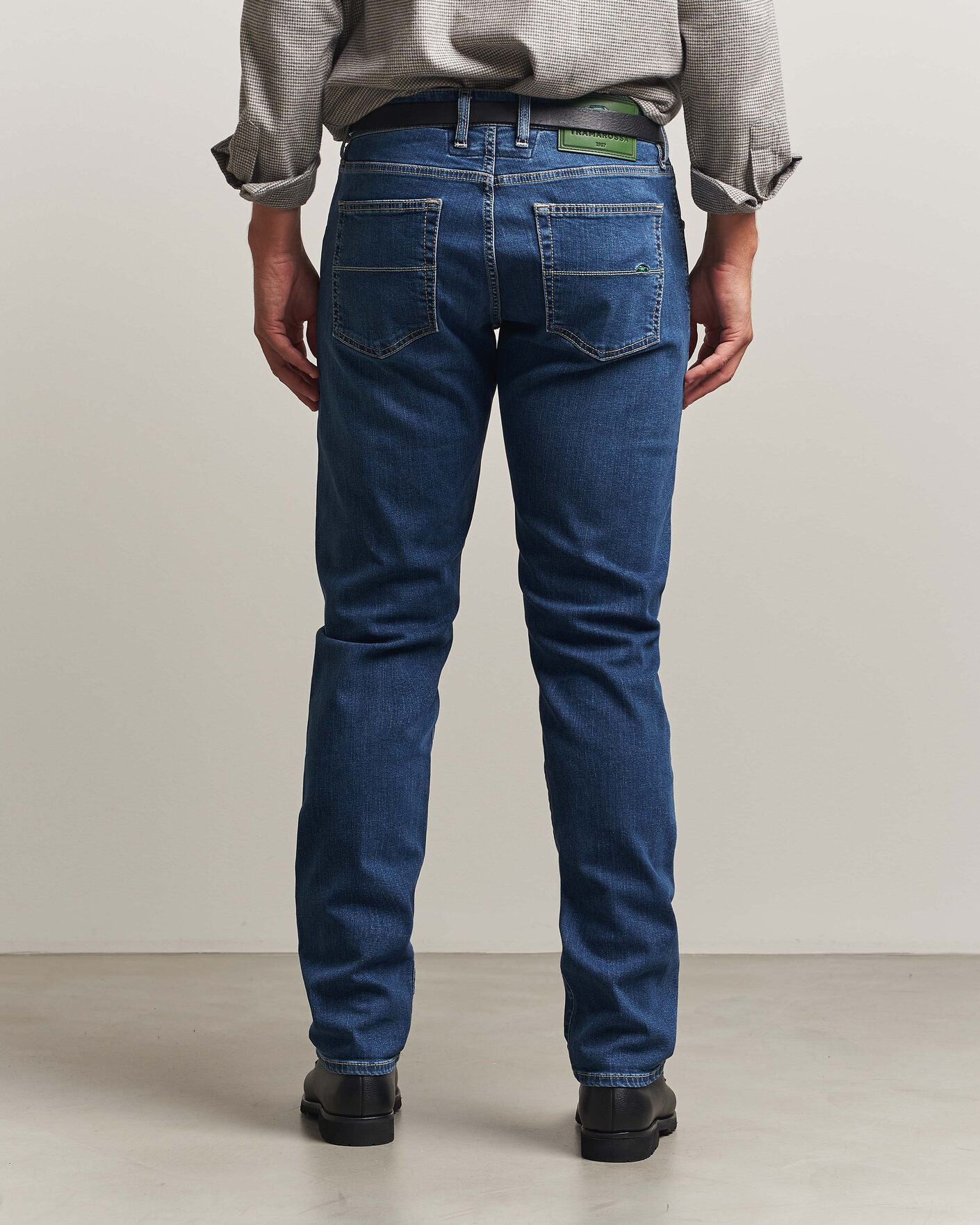 Mies | Farkut | Tramarossa | Michelangelo Stretch Jeans Mid Blue