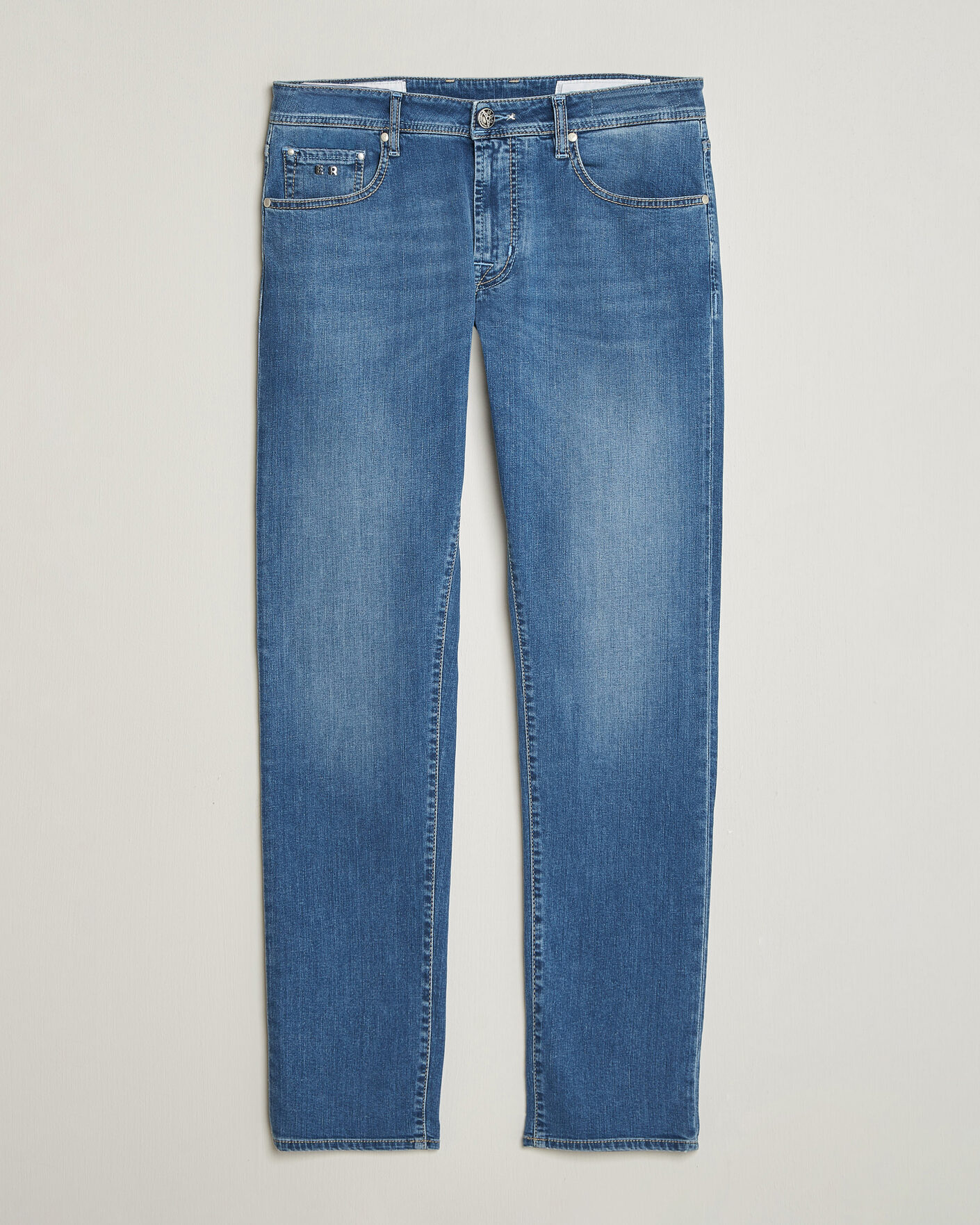 Mies | Farkut | Tramarossa | Michelangelo Stretch Jeans Light Blue