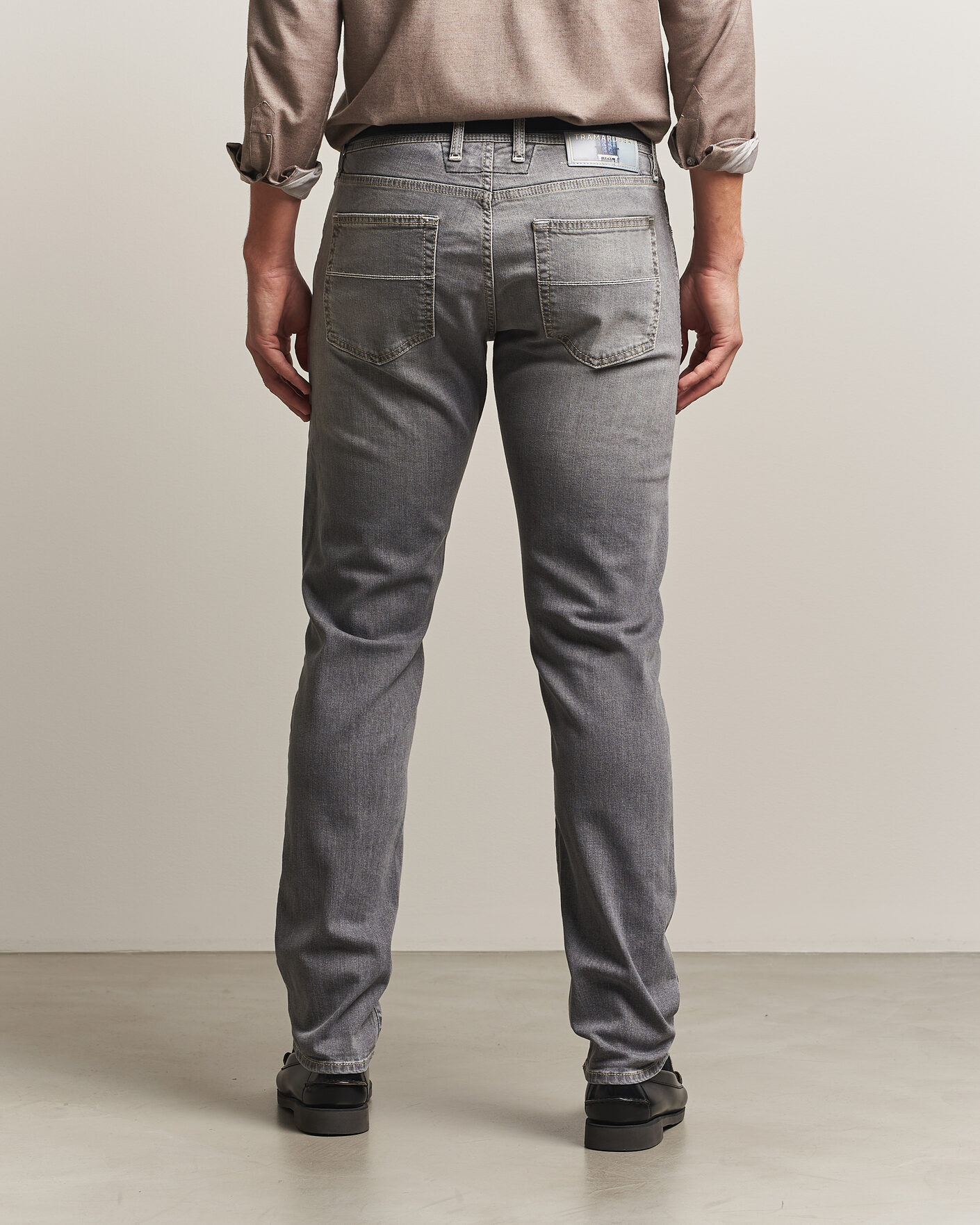 Mies | Farkut | Tramarossa | Michelangelo Stretch Jeans Light Grey