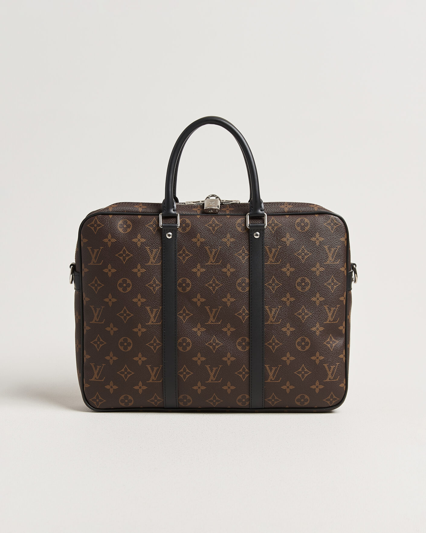 Mies | Pre-Owned & Vintage Bags | Louis Vuitton Pre-Owned | Porte-Documents Voyage Briefcase Monogram Macassar