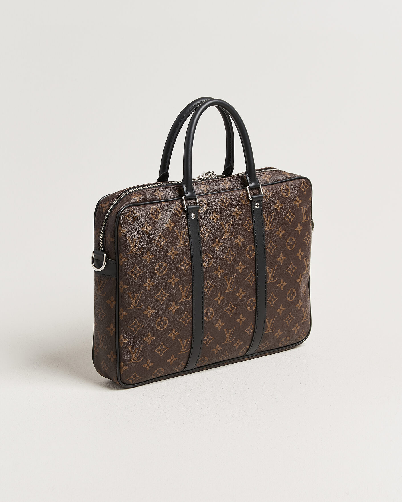 Mies | Pre-Owned & Vintage Bags | Louis Vuitton Pre-Owned | Porte-Documents Voyage Briefcase Monogram Macassar