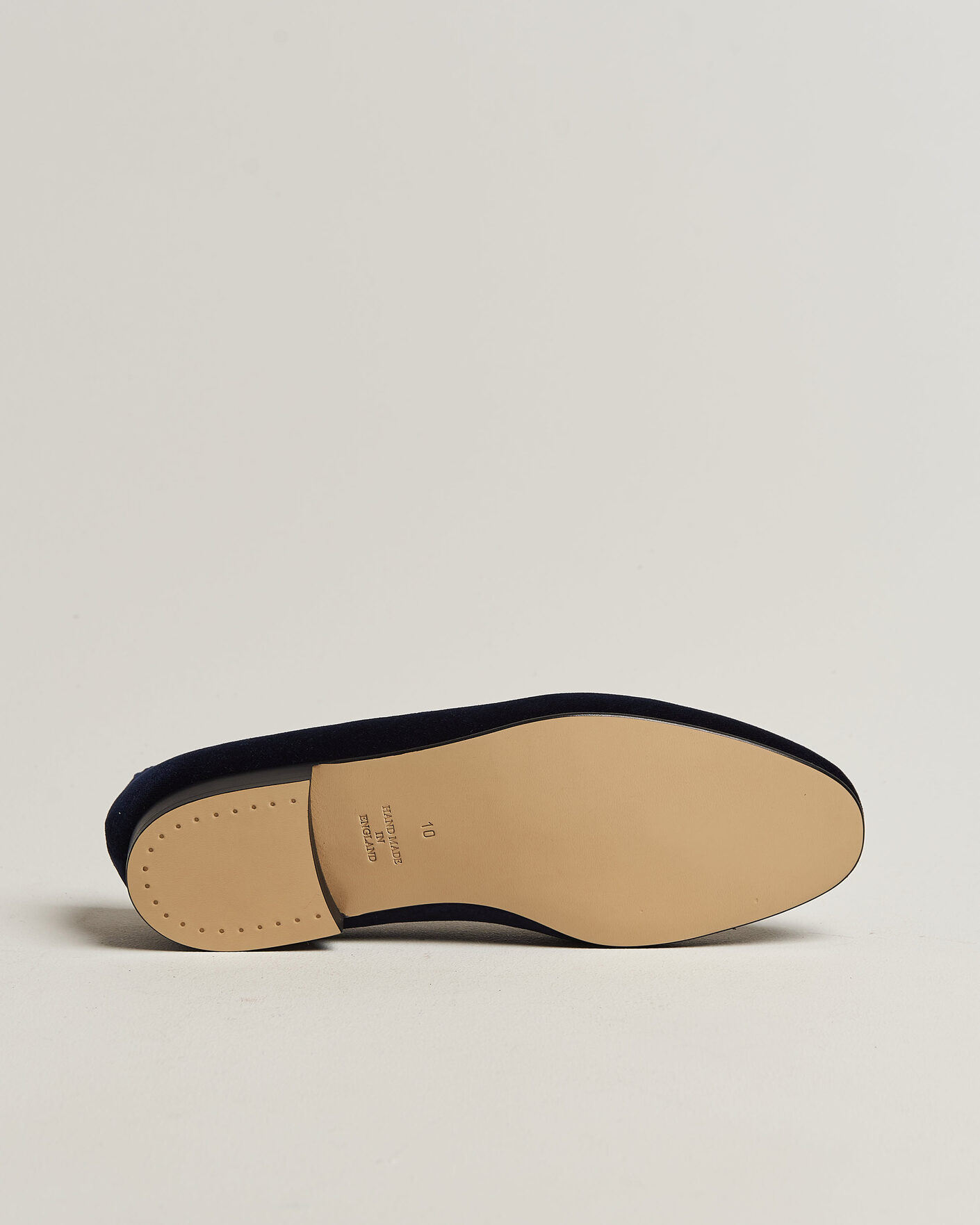 Mies | Loaferit | Bowhill & Elliott | Plain Albert Pump Navy Velvet