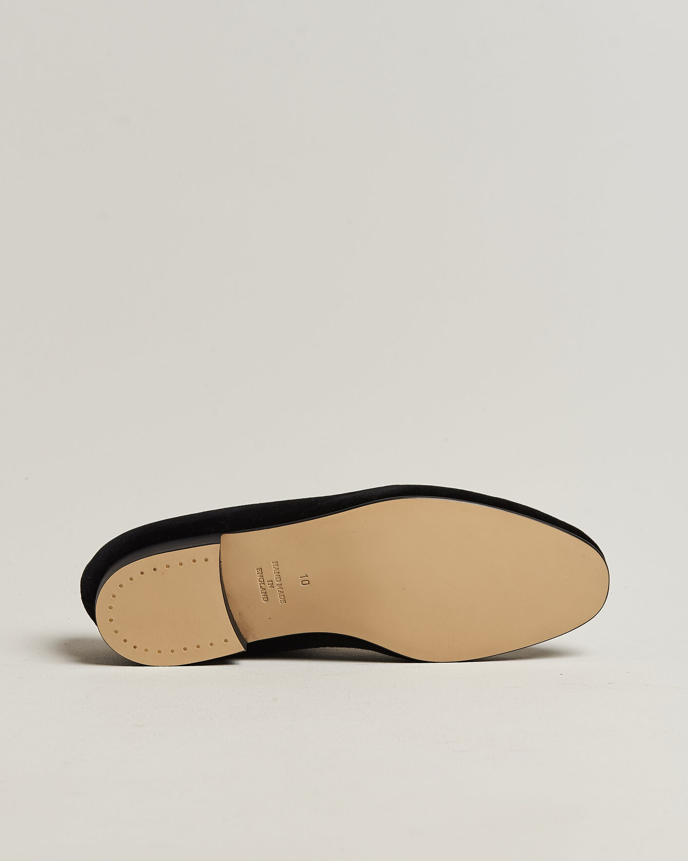Mies | Loaferit | Bowhill & Elliott | Plain Albert Pump Black Velvet