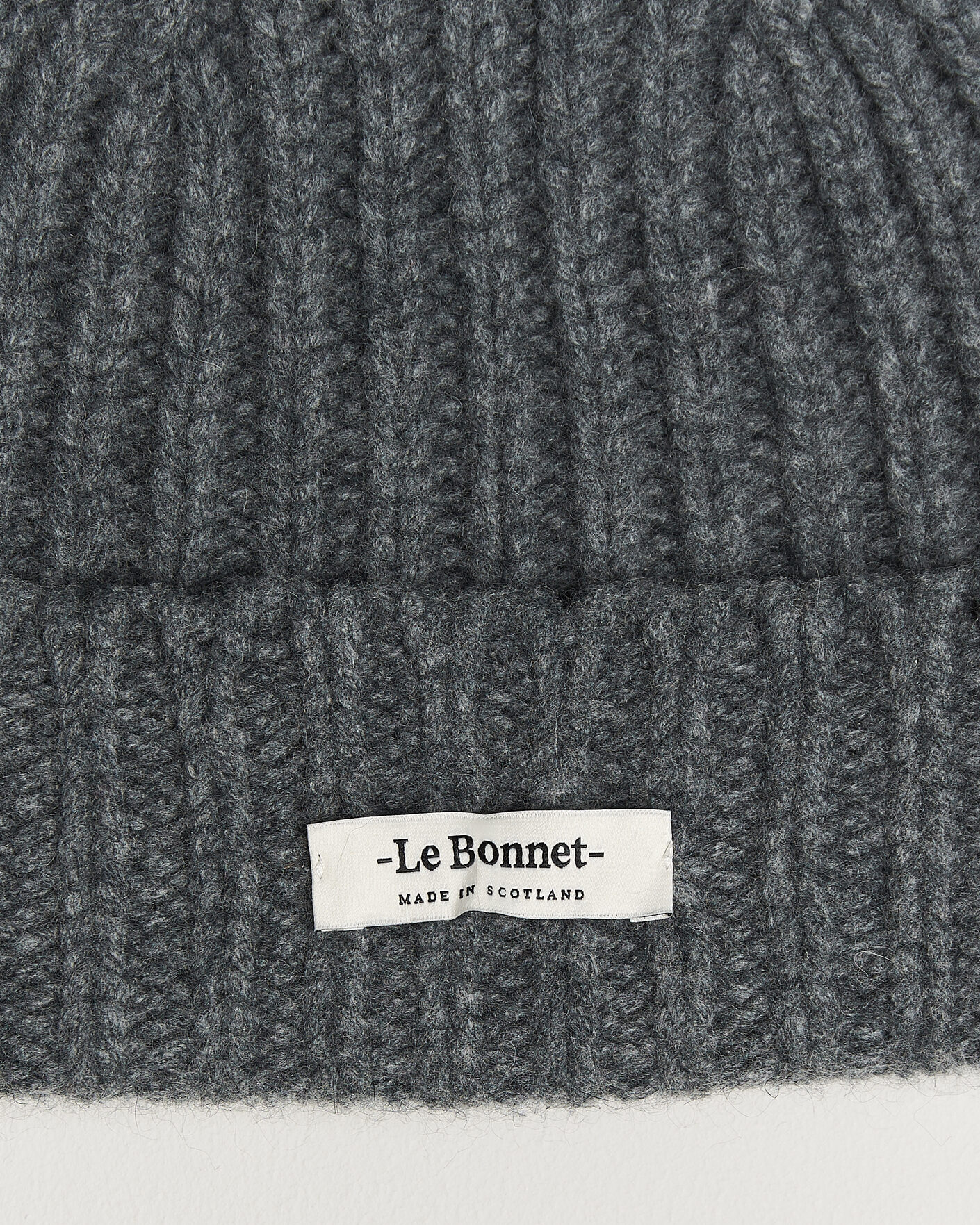 Mies | Pipot | Le Bonnet | Le Grand Logo Slate Grey