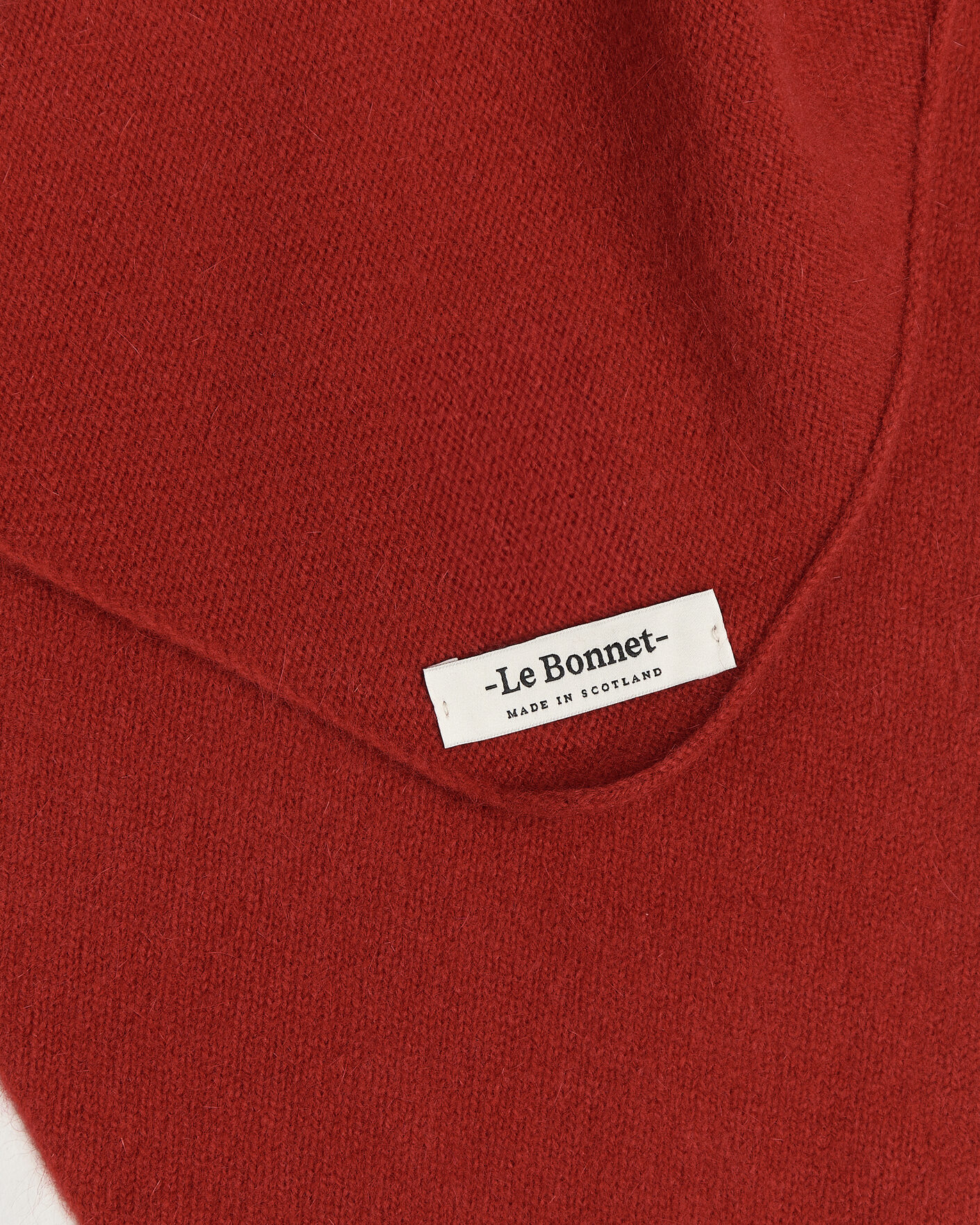 Mies | Huivit | Le Bonnet | Lambswool/Caregora Bandana Framboise