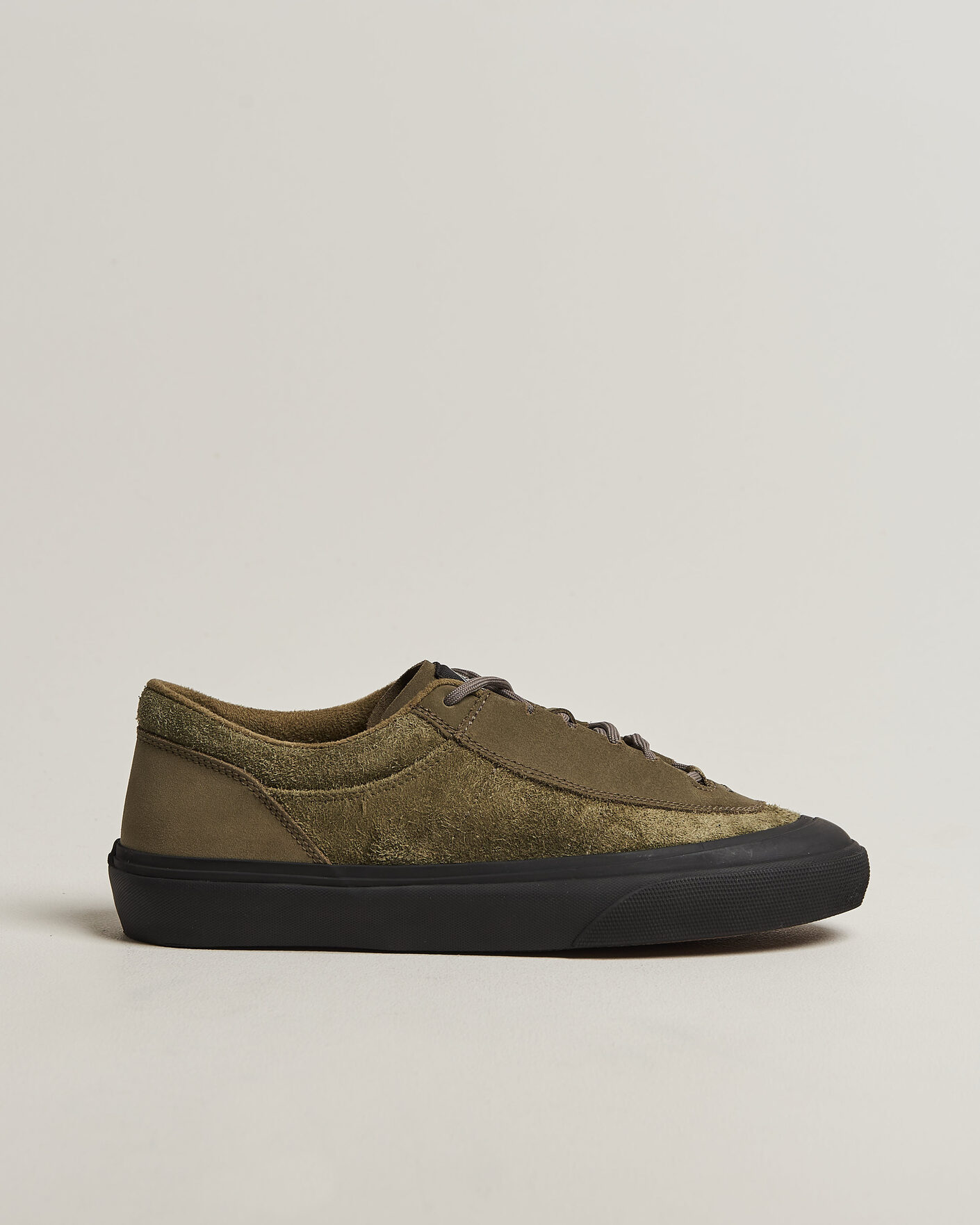 Mies | Tennarit | Stone Island | Low Top Suede Sneaker Military Green