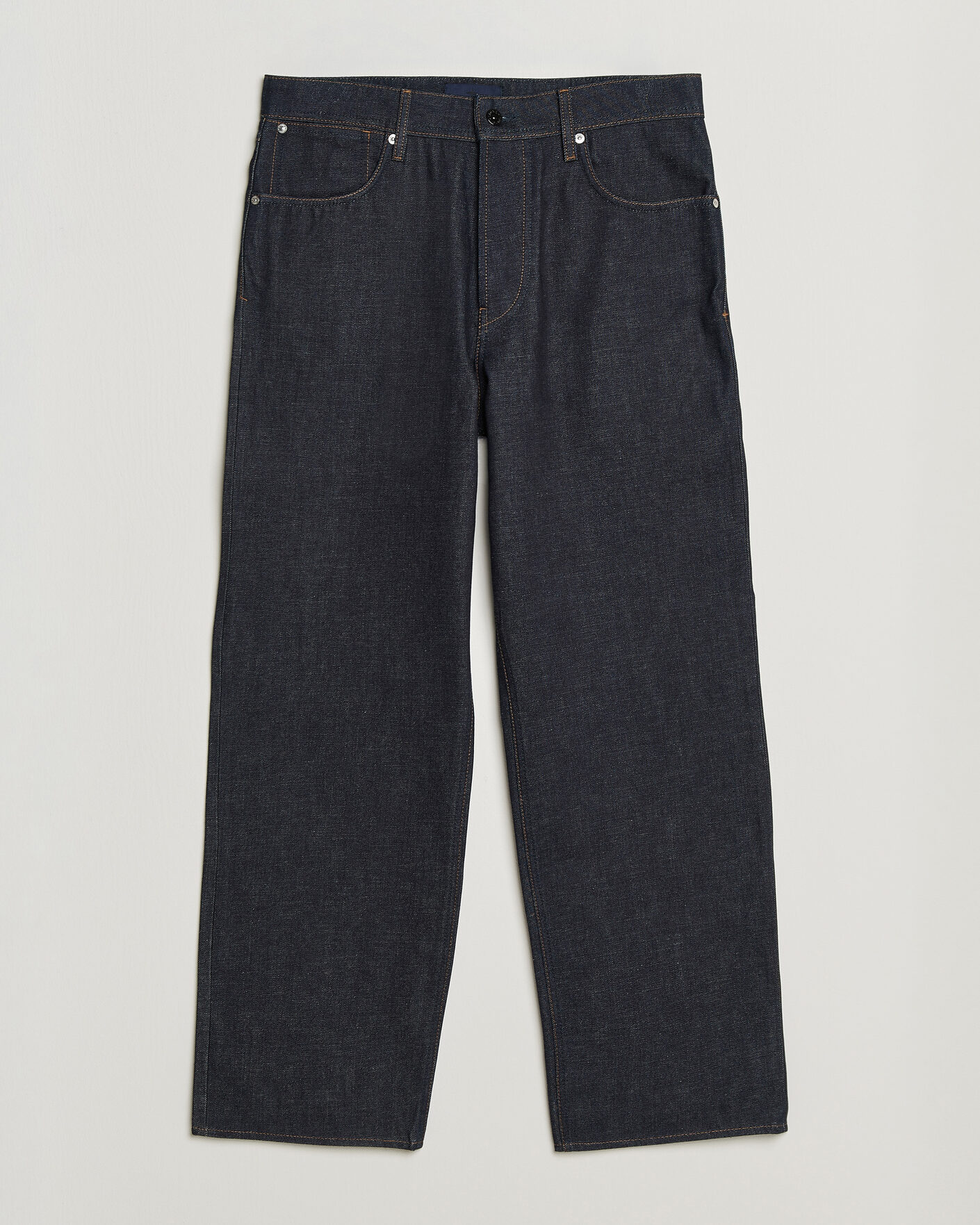 Mies | Housut | Stone Island | Loose Fit Jeans Blue Raw