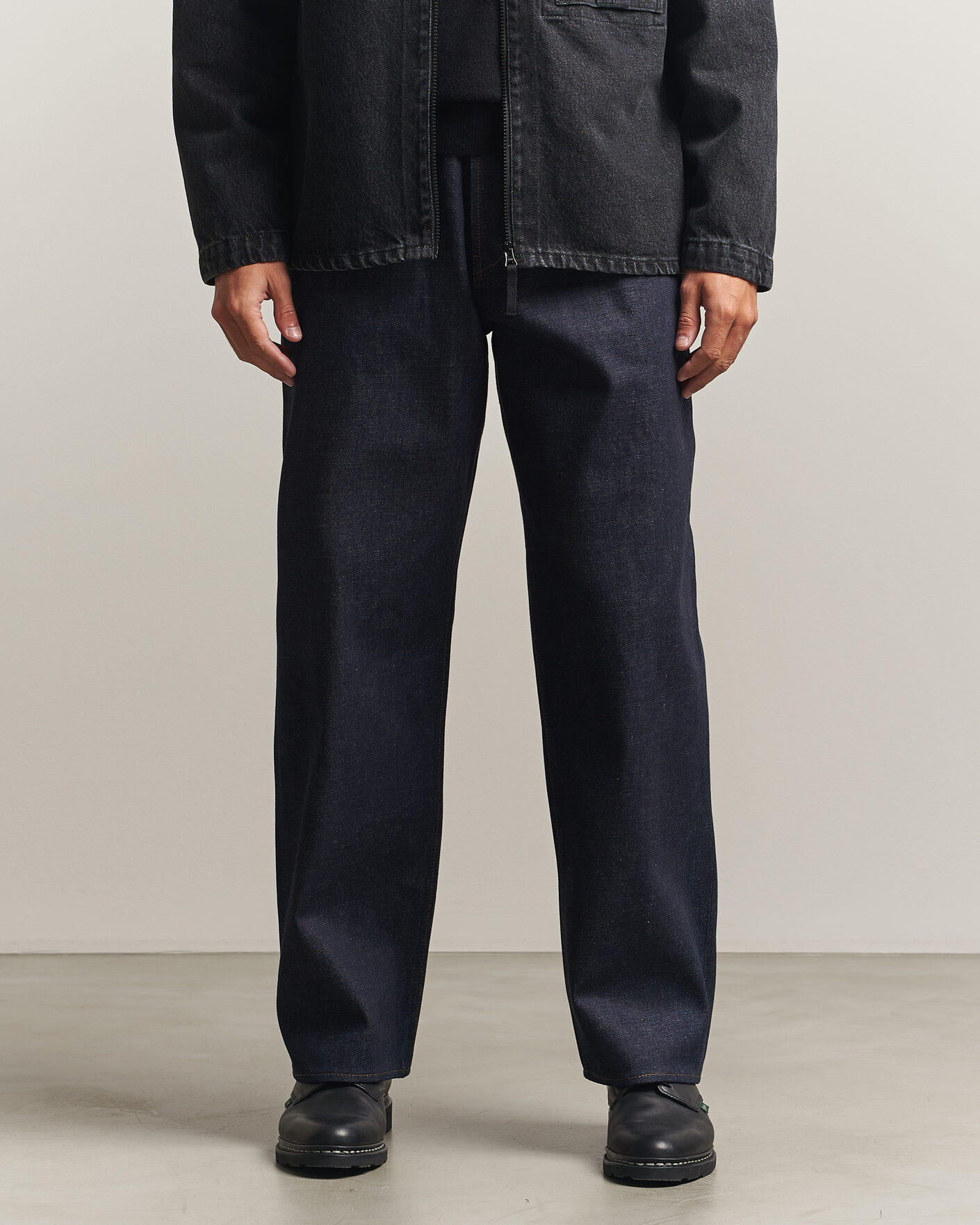 Mies | Housut | Stone Island | Loose Fit Jeans Blue Raw
