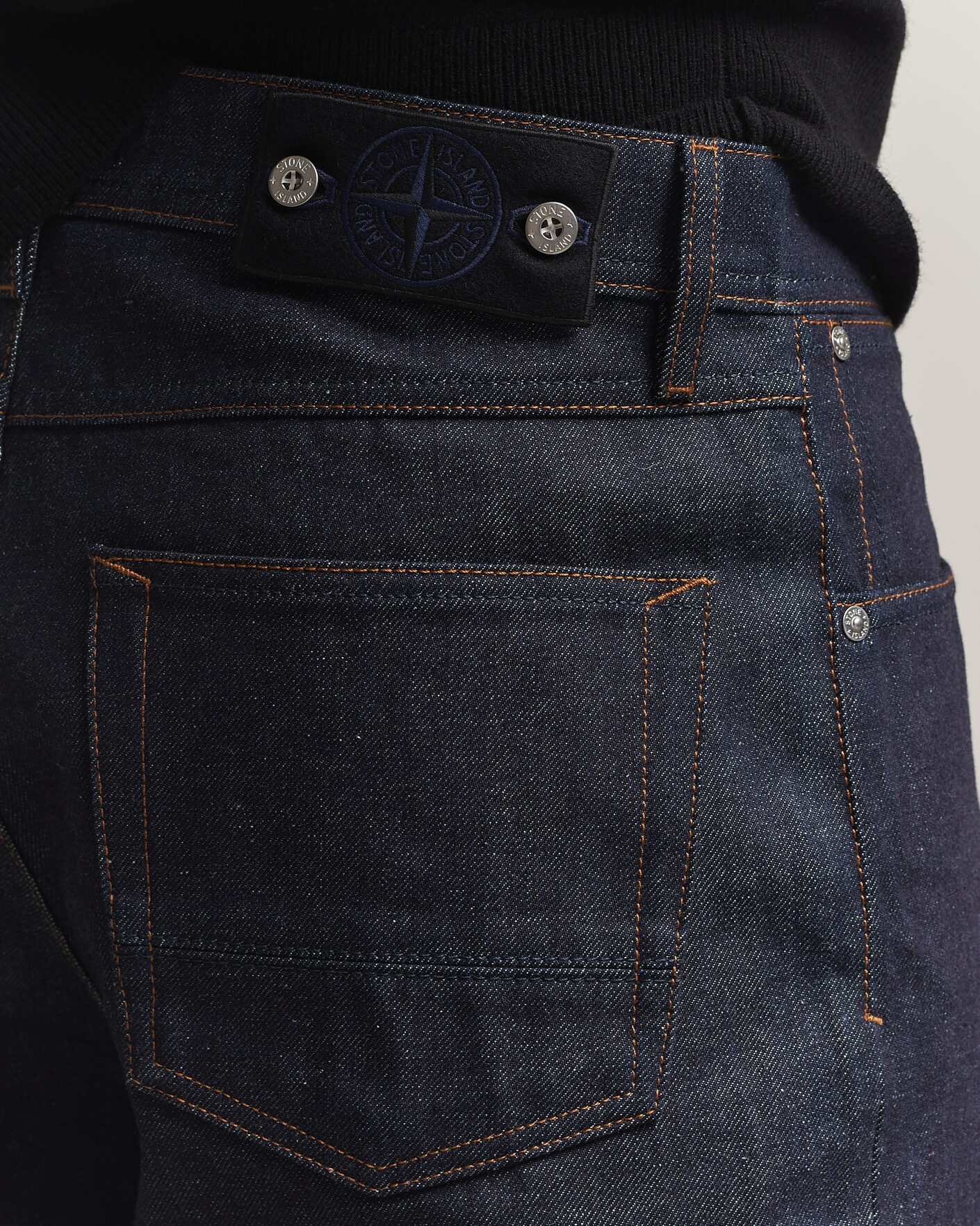Mies | Housut | Stone Island | Loose Fit Jeans Blue Raw