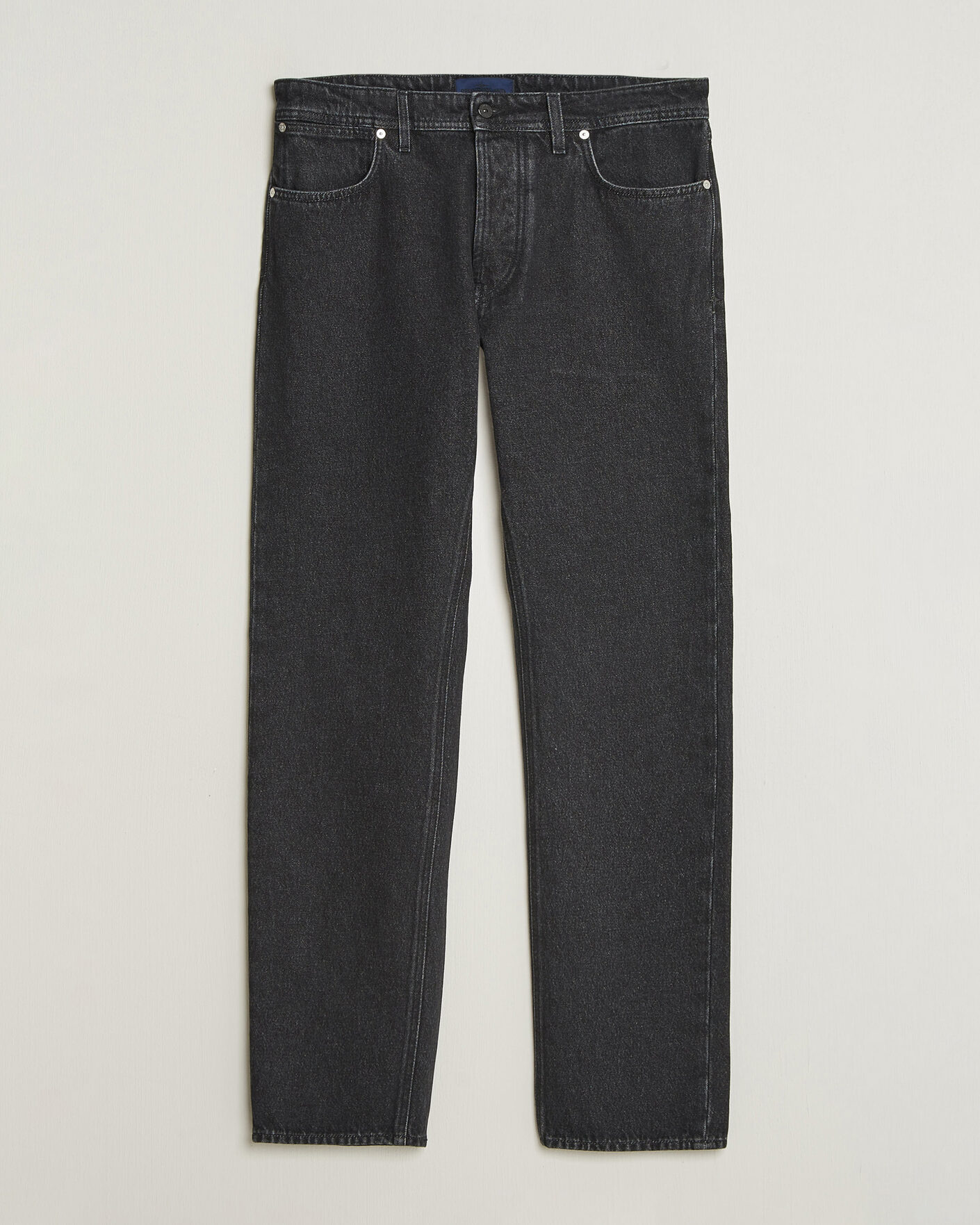 Mies | Farkut | Stone Island | Regular Straight Fit Jeans Black Medium Wash